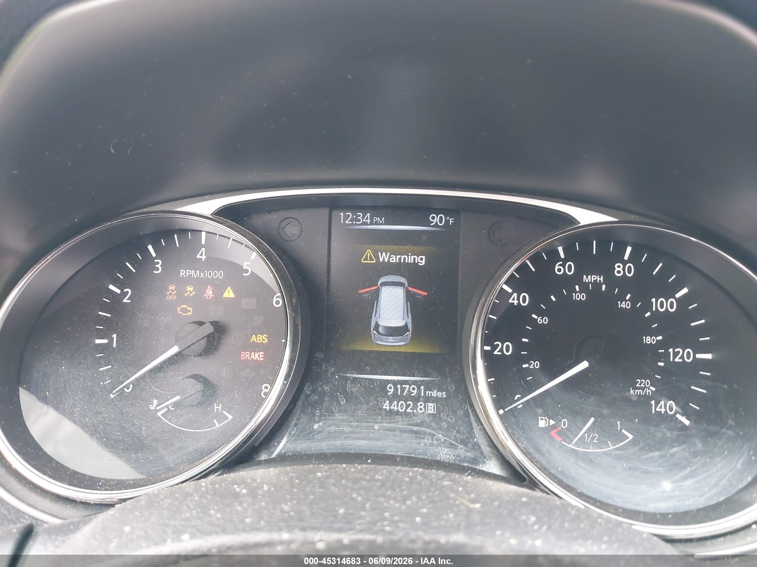 2016 Nissan Rogue Sv Gray vin: KNMAT2MV6GP676970