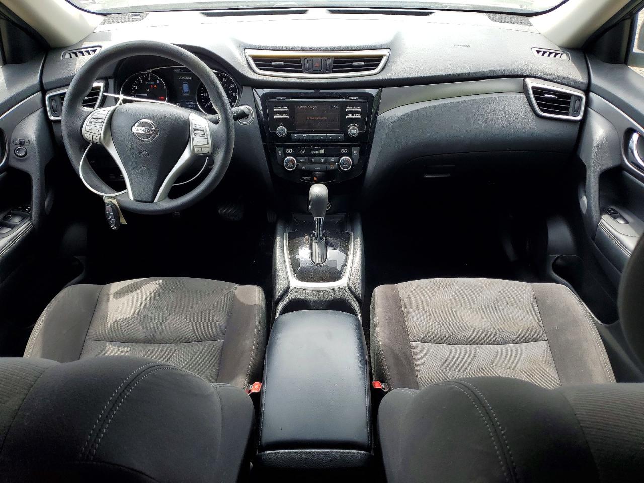 2016 Nissan Rogue Sv Black vin: KNMAT2MV6GP718926