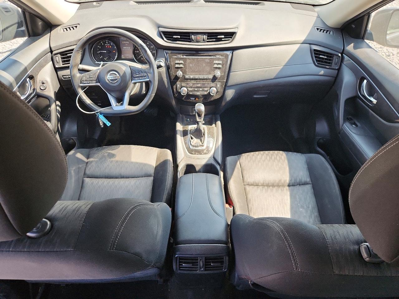 2017 Nissan Rogue Sv Gray vin: KNMAT2MV6HP585358