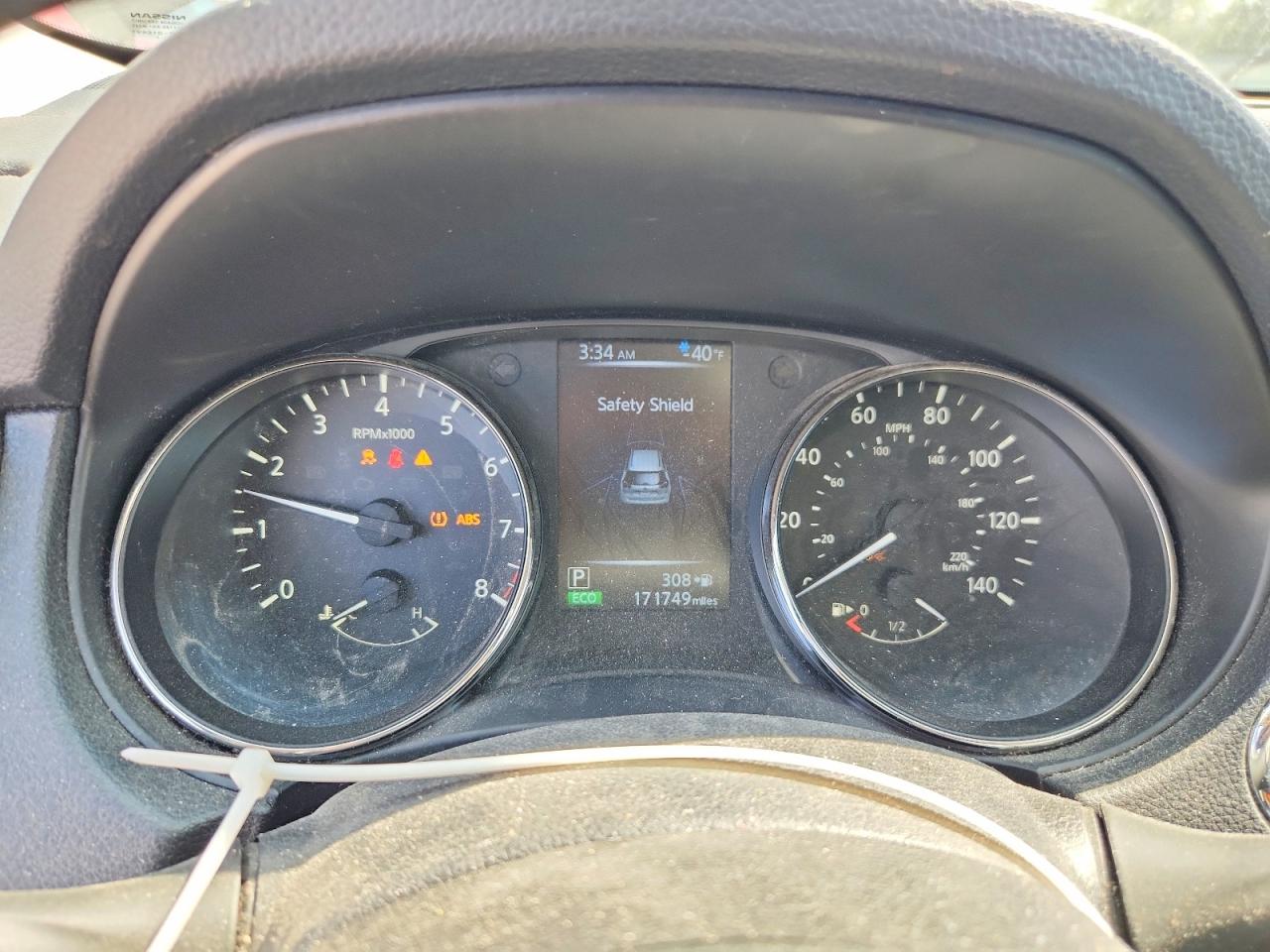 2017 Nissan Rogue Sv Gray vin: KNMAT2MV6HP585358