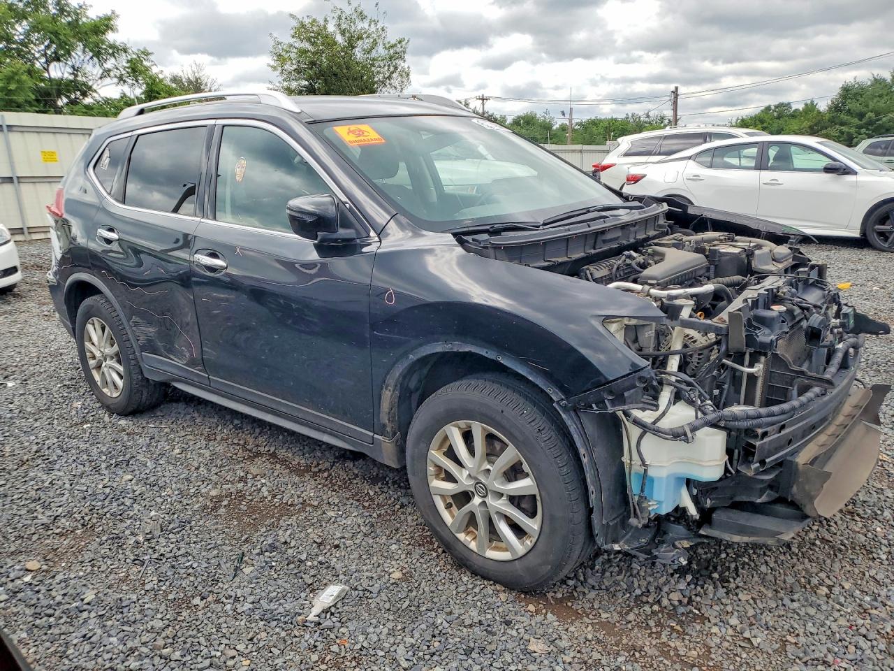 2018 Nissan Rogue Sv Black vin: KNMAT2MV6JP595989