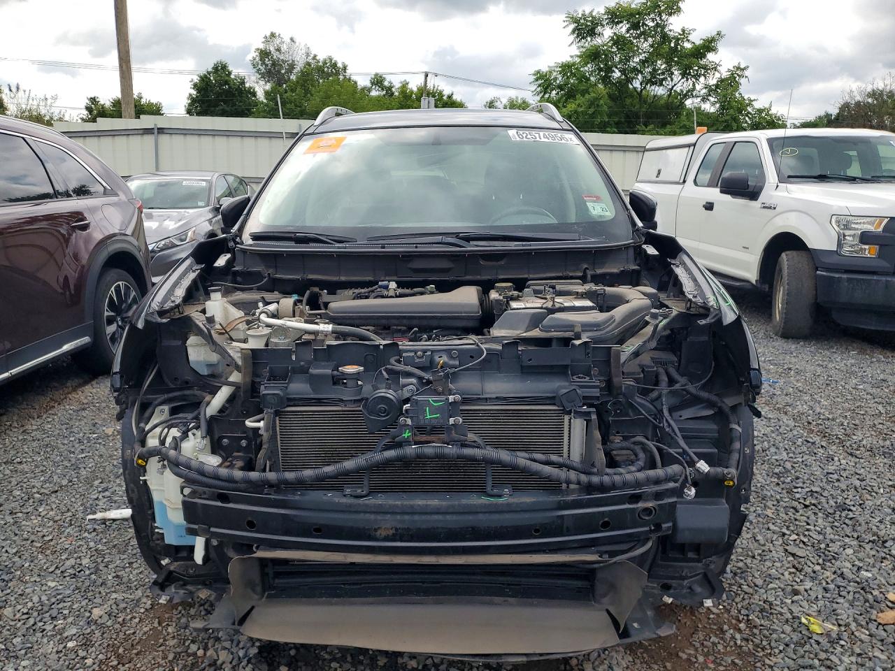 2018 Nissan Rogue Sv Black vin: KNMAT2MV6JP595989