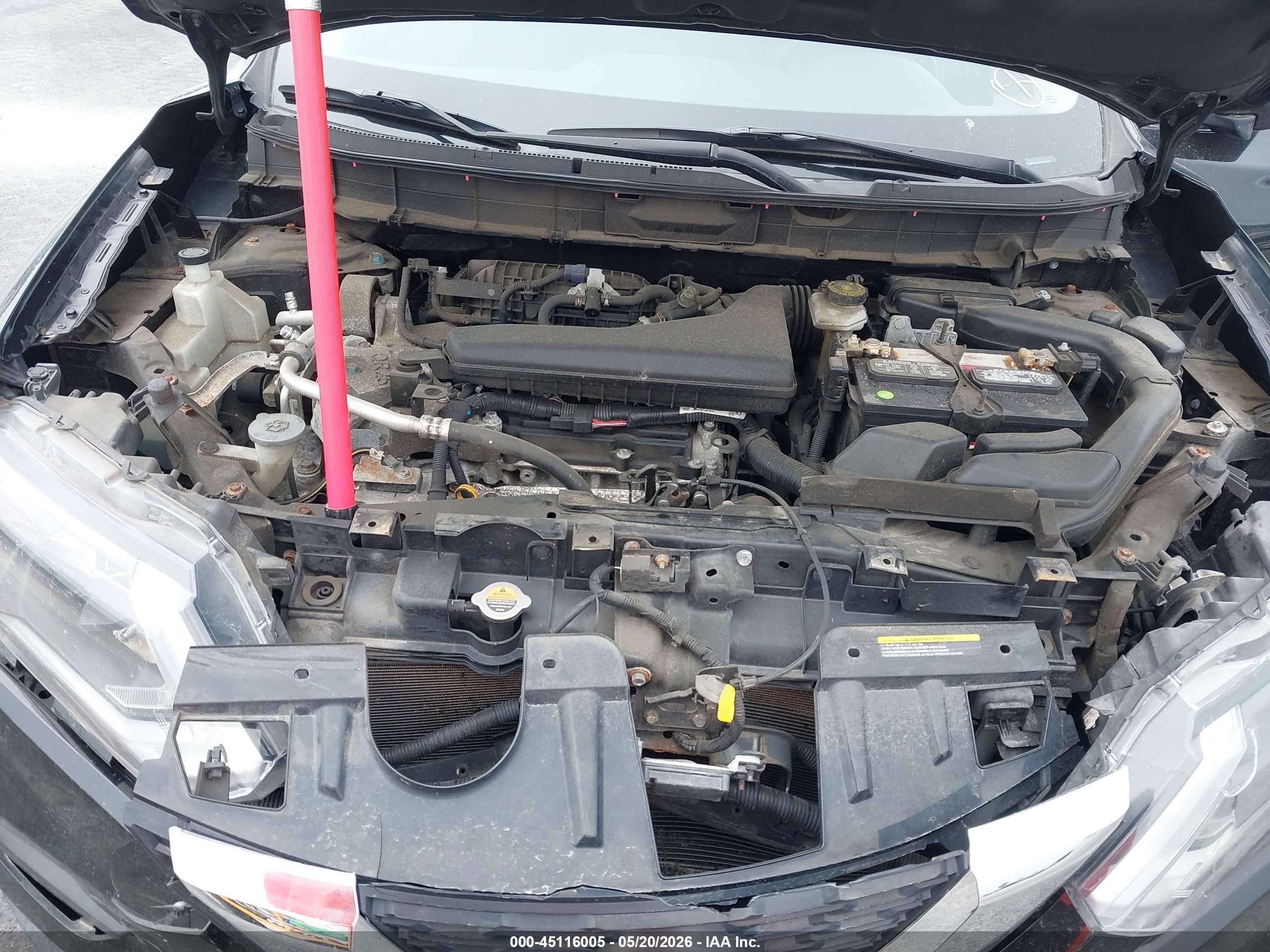 2018 Nissan Rogue Sv Black vin: KNMAT2MV6JP616825