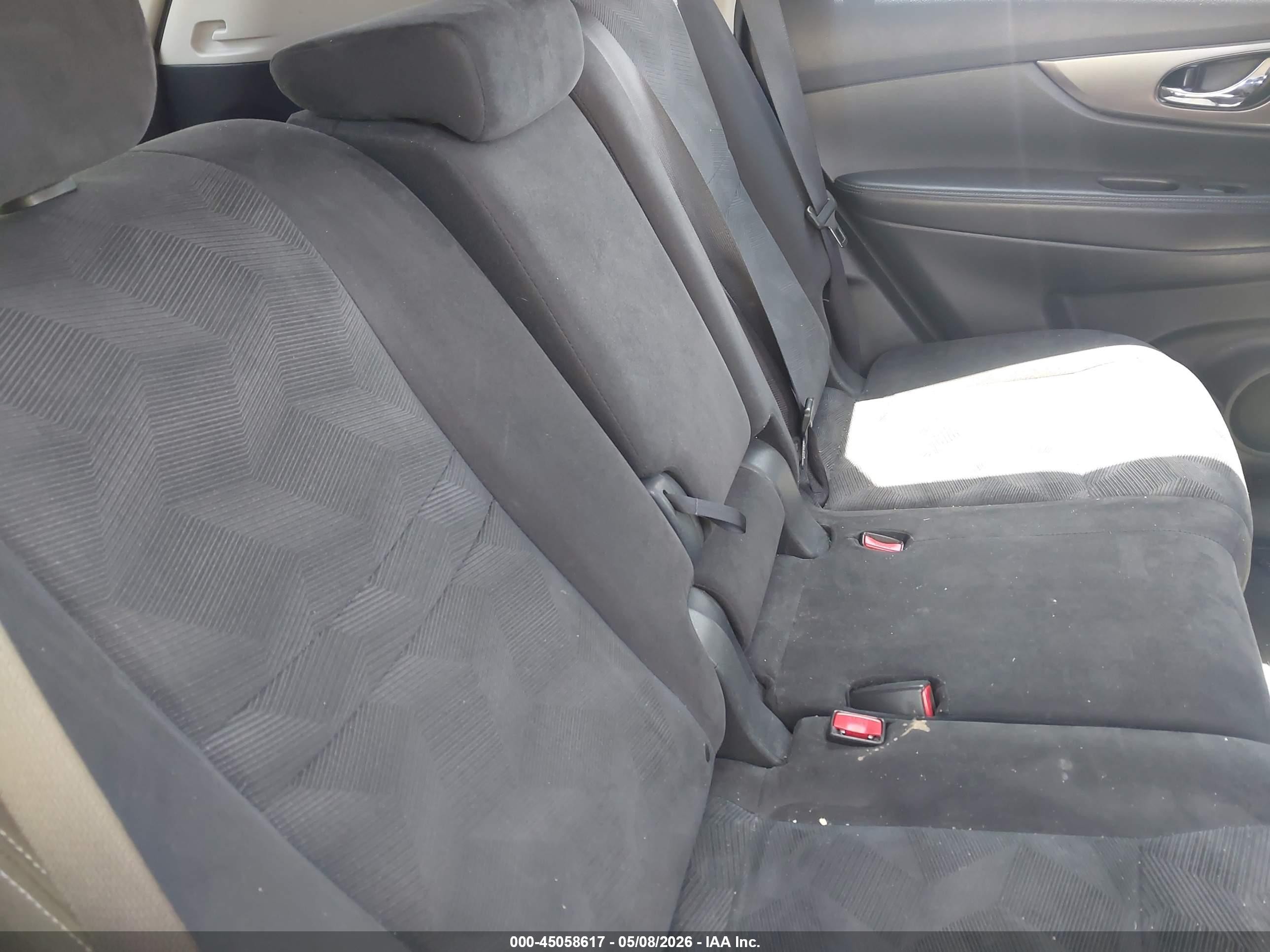 2015 Nissan Rogue Sv Gray vin: KNMAT2MV7FP505546