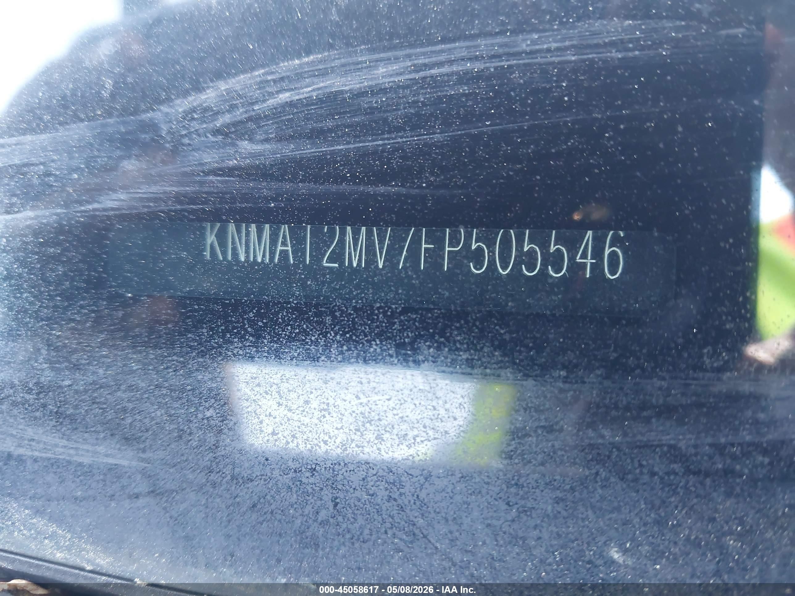 2015 Nissan Rogue Sv Gray vin: KNMAT2MV7FP505546