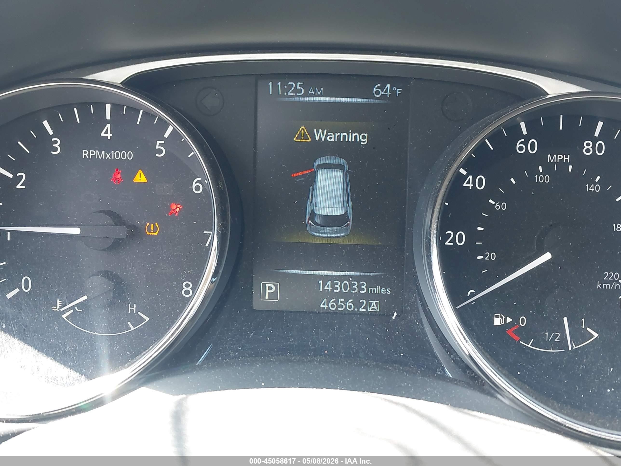 2015 Nissan Rogue Sv Gray vin: KNMAT2MV7FP505546