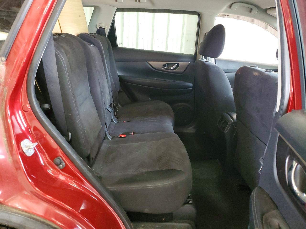2015 Nissan Rogue Sv Красный vin: KNMAT2MV7FP506034