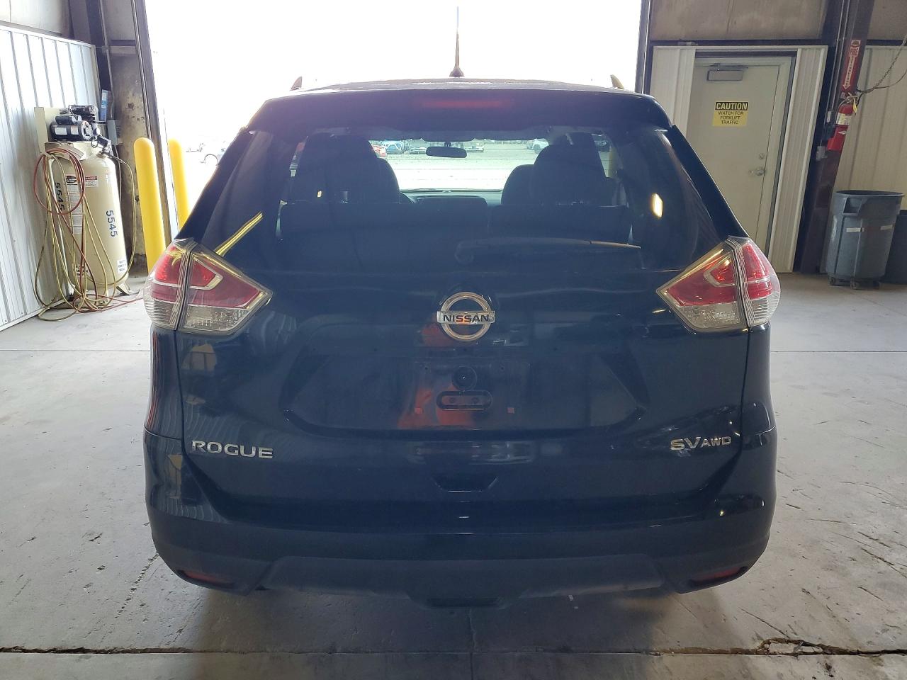 2015 Nissan Rogue Sv Black vin: KNMAT2MV7FP507720