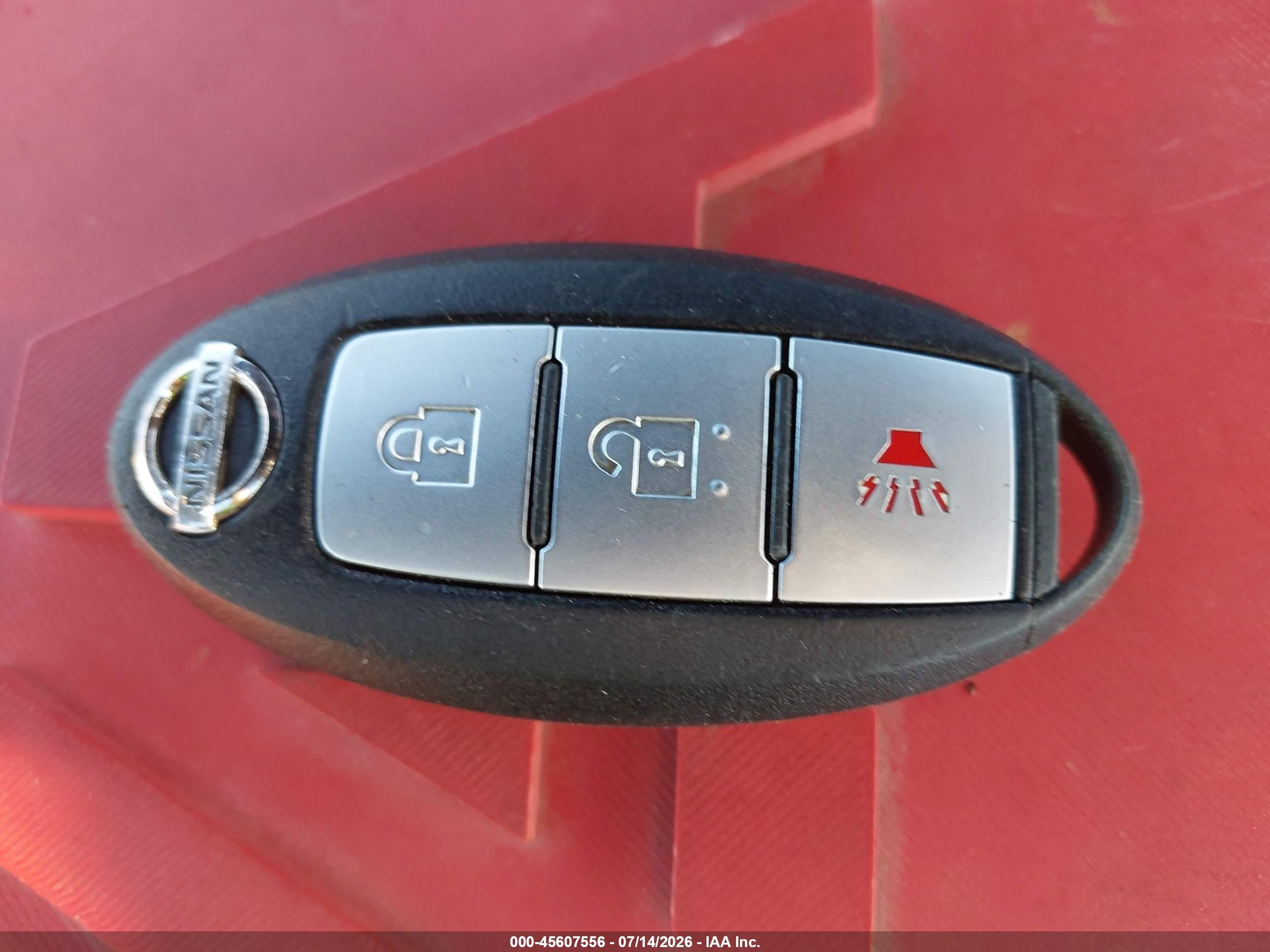 2015 Nissan Rogue Sv Burgundy vin: KNMAT2MV7FP508897