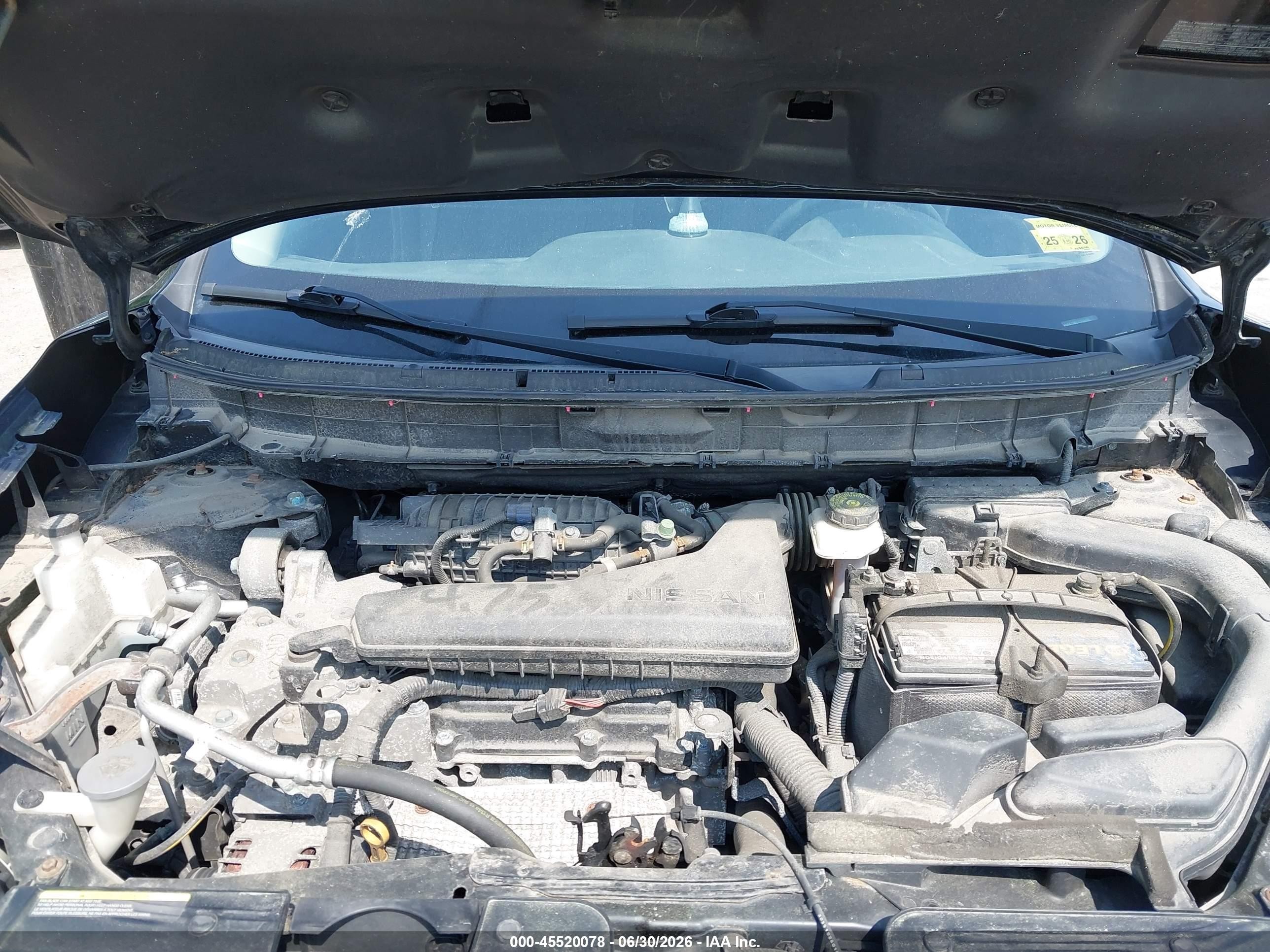 2015 Nissan Rogue S Black vin: KNMAT2MV7FP550115