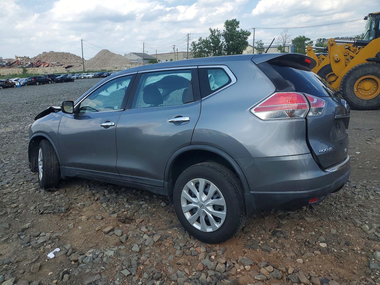 2015 Nissan Rogue S Charcoal vin: KNMAT2MV7FP591084