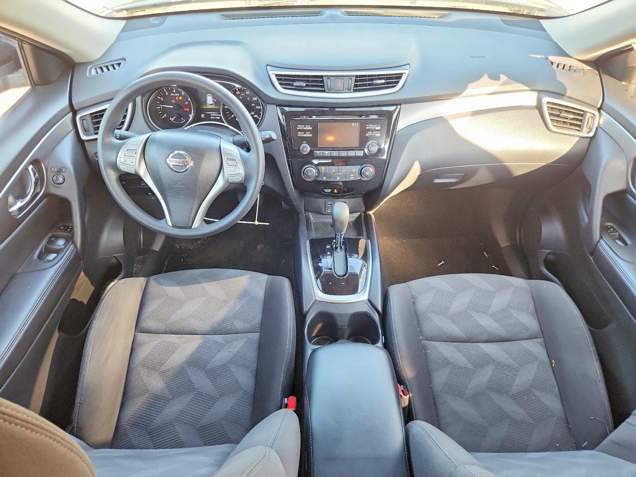 2016 Nissan Rogue S Black vin: KNMAT2MV7GP638180