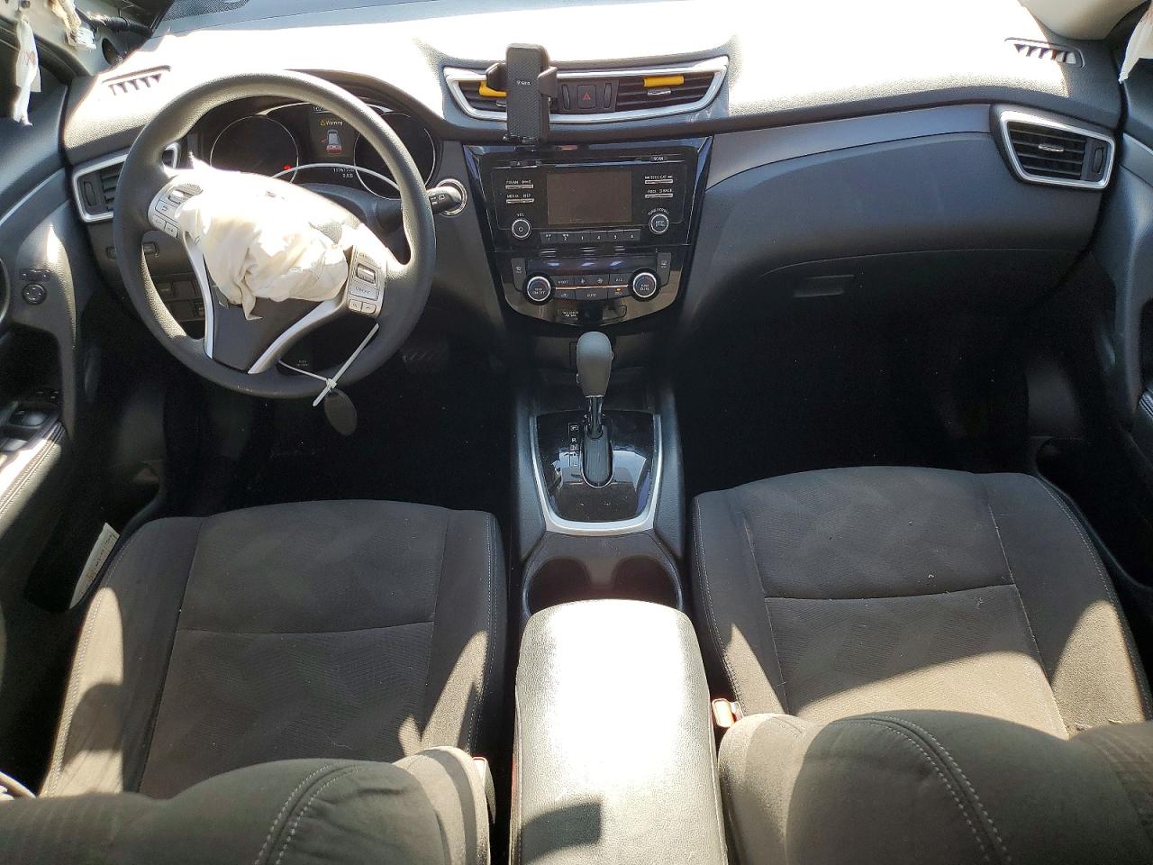 2016 Nissan Rogue Sv Silver vin: KNMAT2MV7GP644707