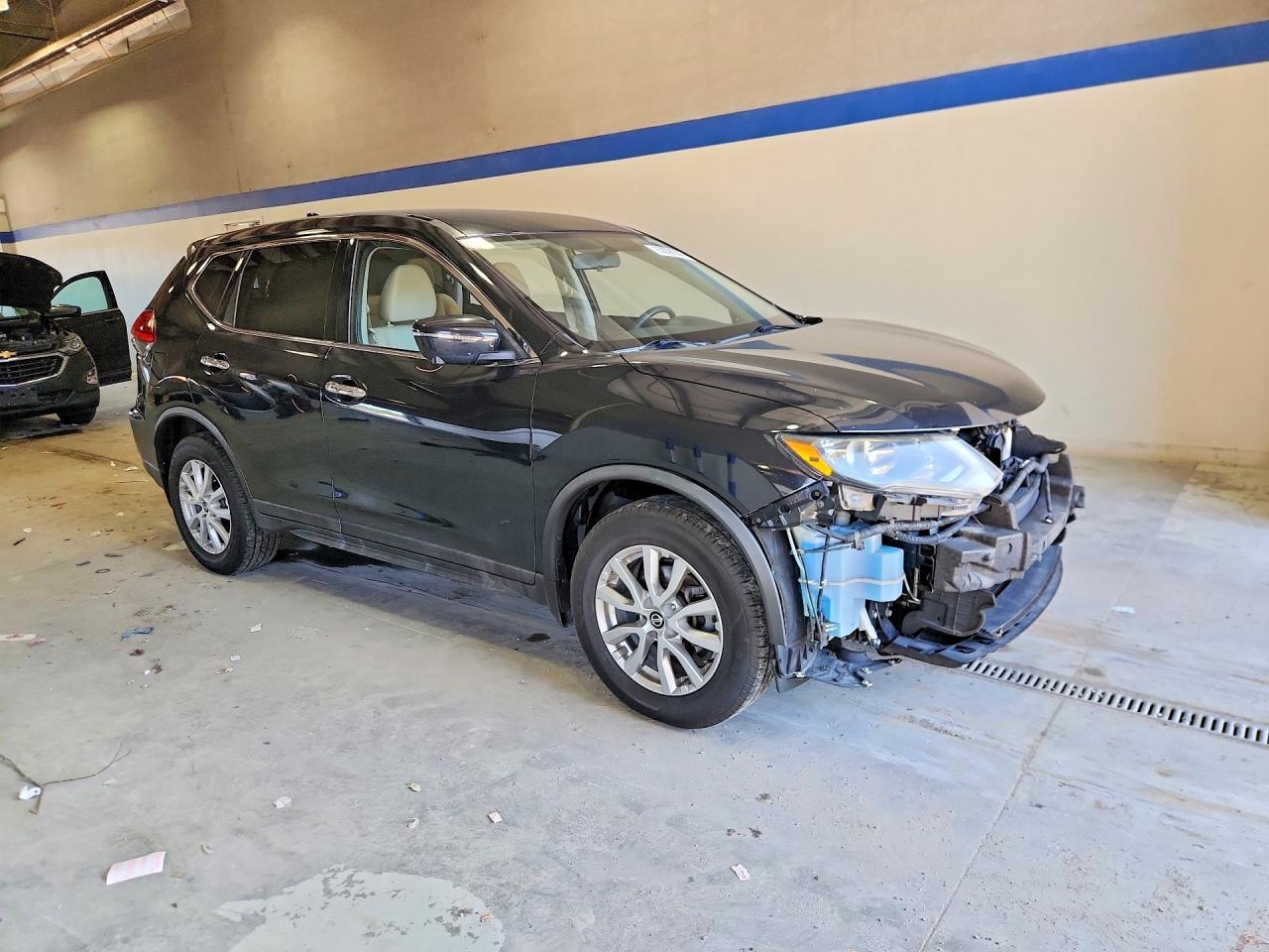 2017 Nissan Rogue Sv Black vin: KNMAT2MV7HP512614