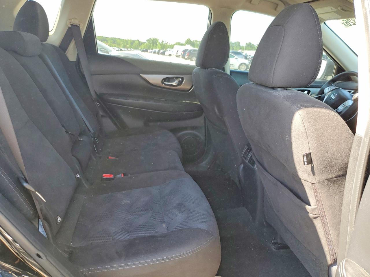 2015 Nissan Rogue Sv Black vin: KNMAT2MV8FP539902