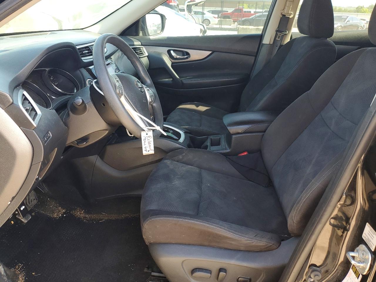 2015 Nissan Rogue Sv Black vin: KNMAT2MV8FP539902