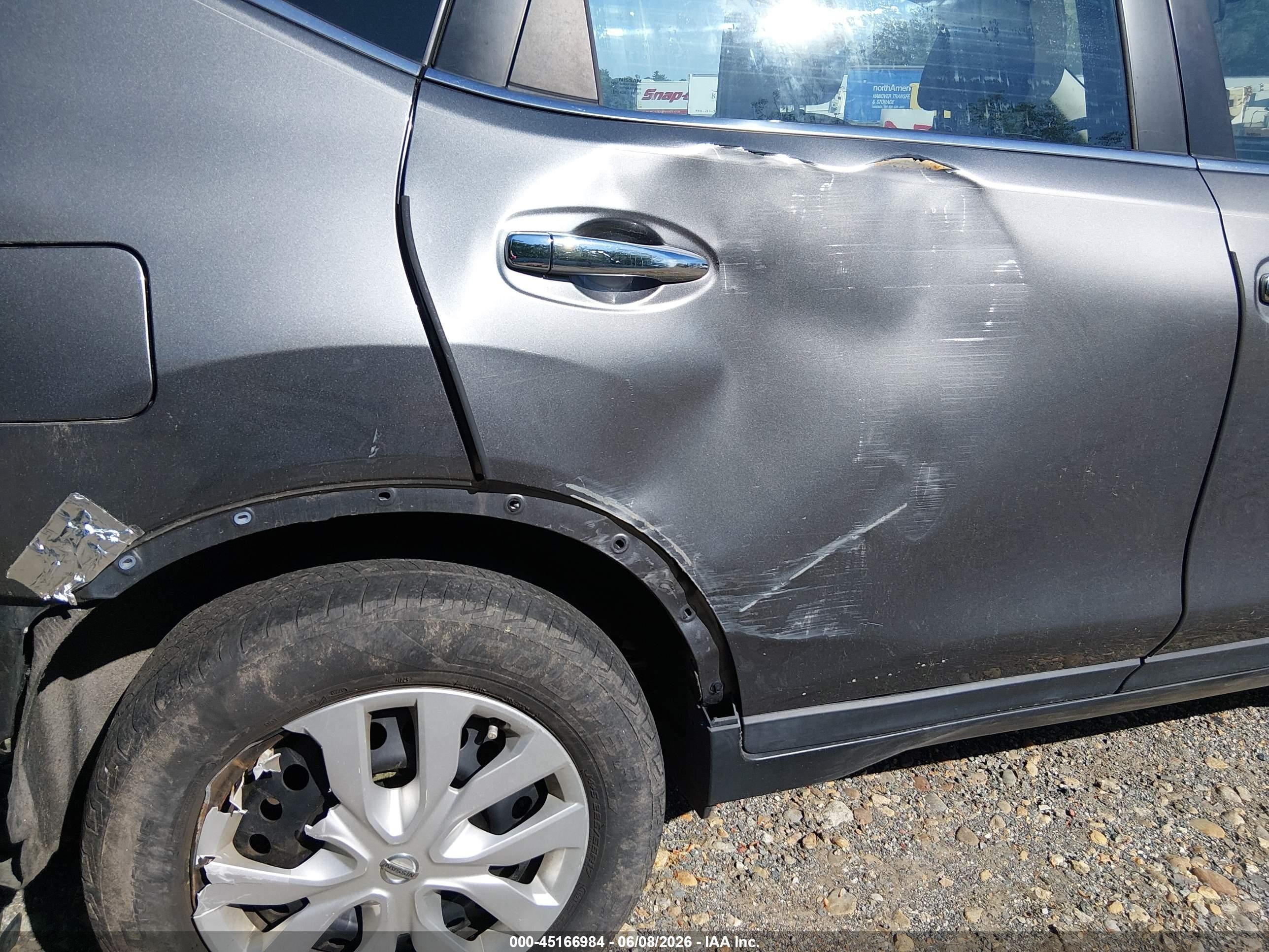 2015 Nissan Rogue S Gray vin: KNMAT2MV8FP541004