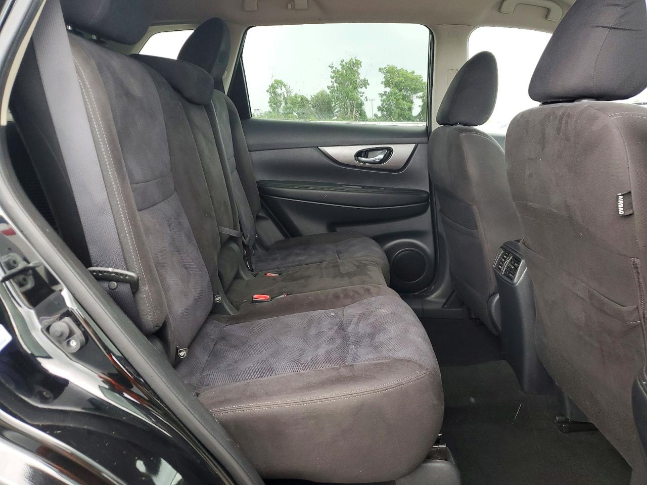 2015 Nissan Rogue Sv Black vin: KNMAT2MV8FP564430