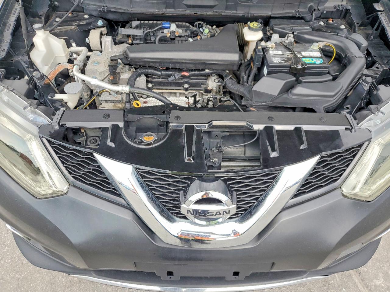 2015 Nissan Rogue Sv Black vin: KNMAT2MV8FP564430