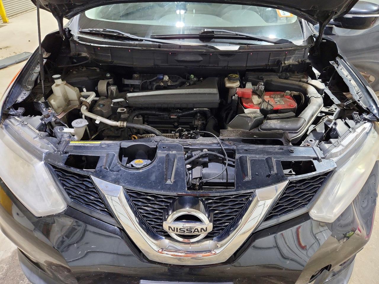 2015 Nissan Rogue Sv Black vin: KNMAT2MV8FP581101