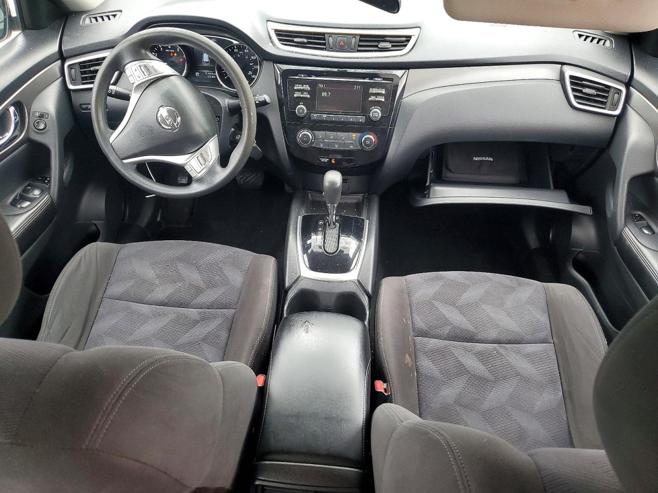 2015 Nissan Rogue S Gray vin: KNMAT2MV8FP584984