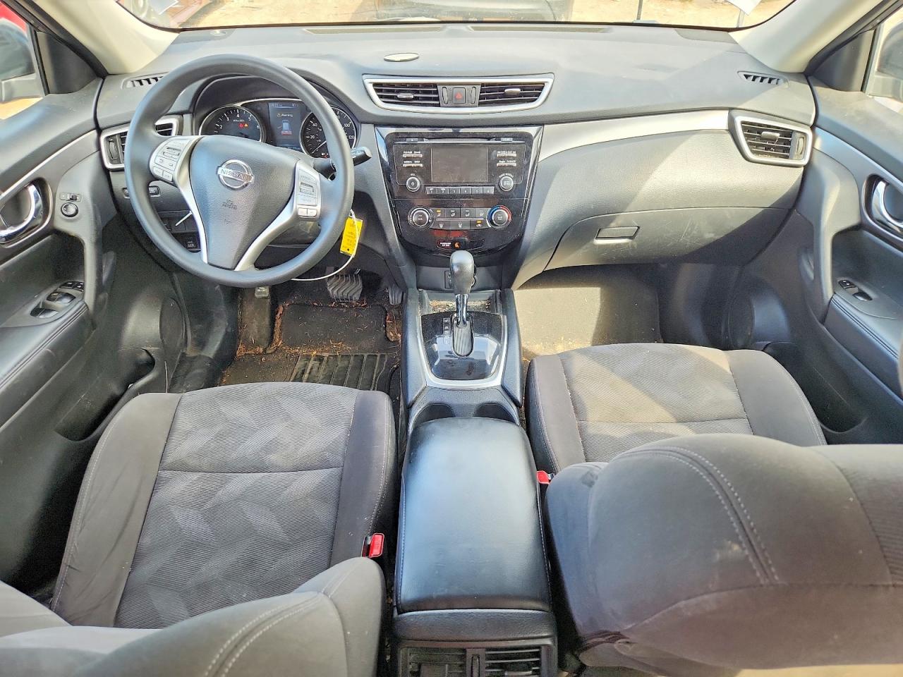 2016 Nissan Rogue S Серый vin: KNMAT2MV8GP678090