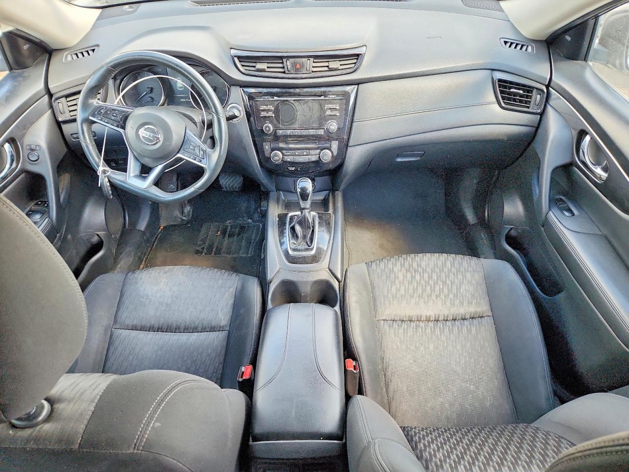 2017 Nissan Rogue Sv Gray vin: KNMAT2MV8HP542253