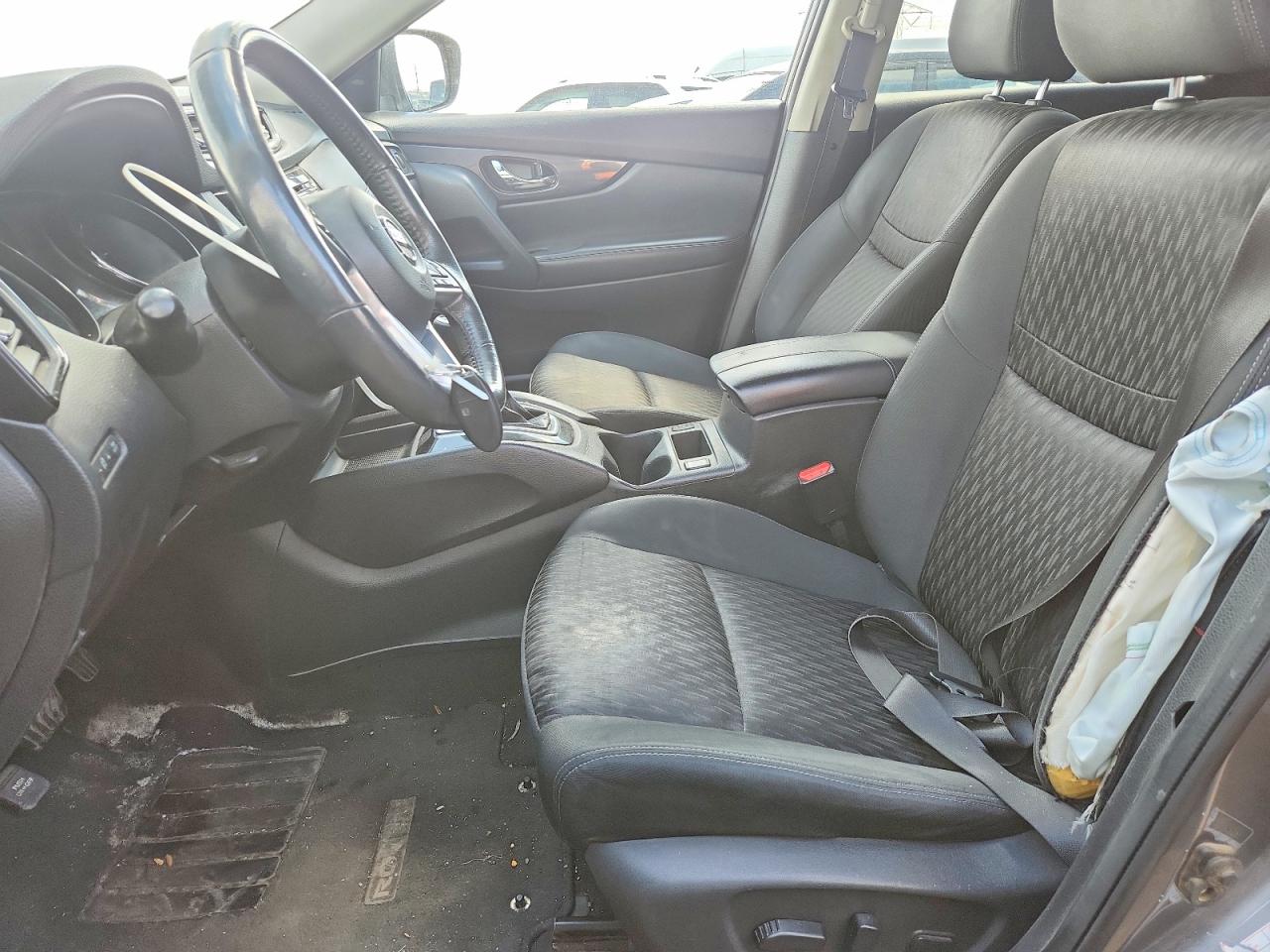 2017 Nissan Rogue Sv Gray vin: KNMAT2MV8HP542253