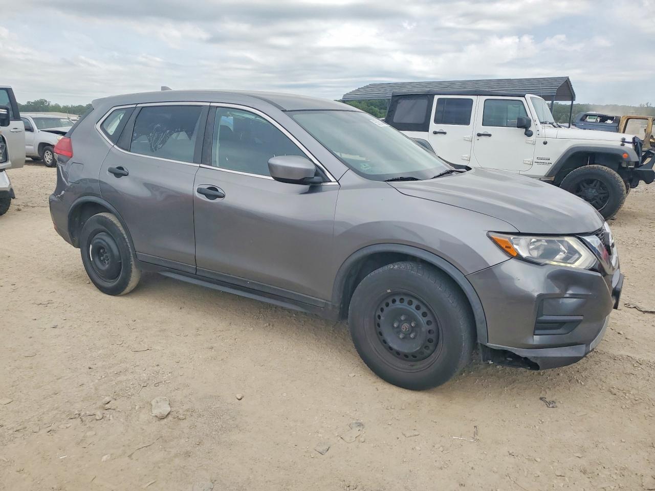 2017 Nissan Rogue S Gray vin: KNMAT2MV8HP552247