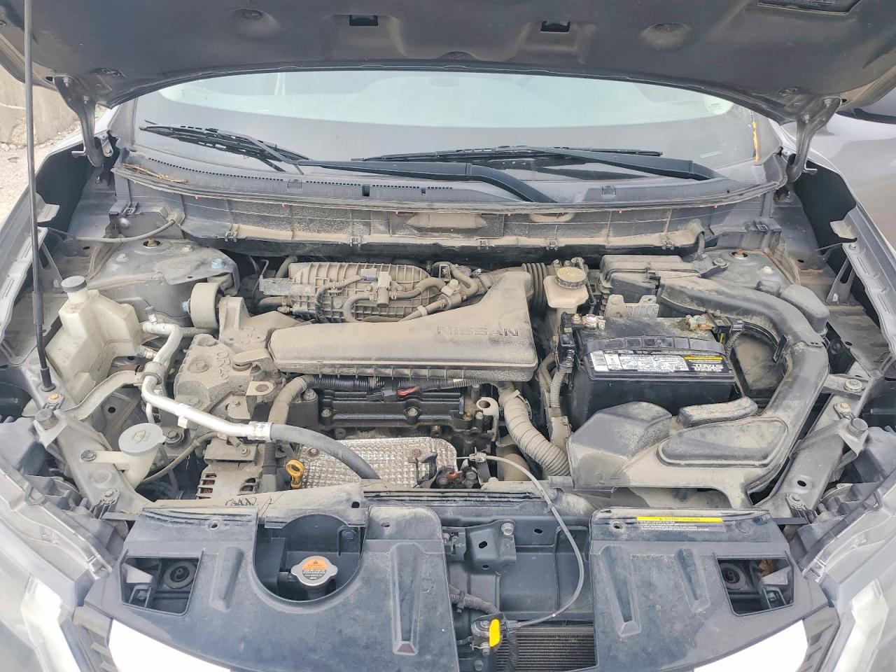 2017 Nissan Rogue S Gray vin: KNMAT2MV8HP552247