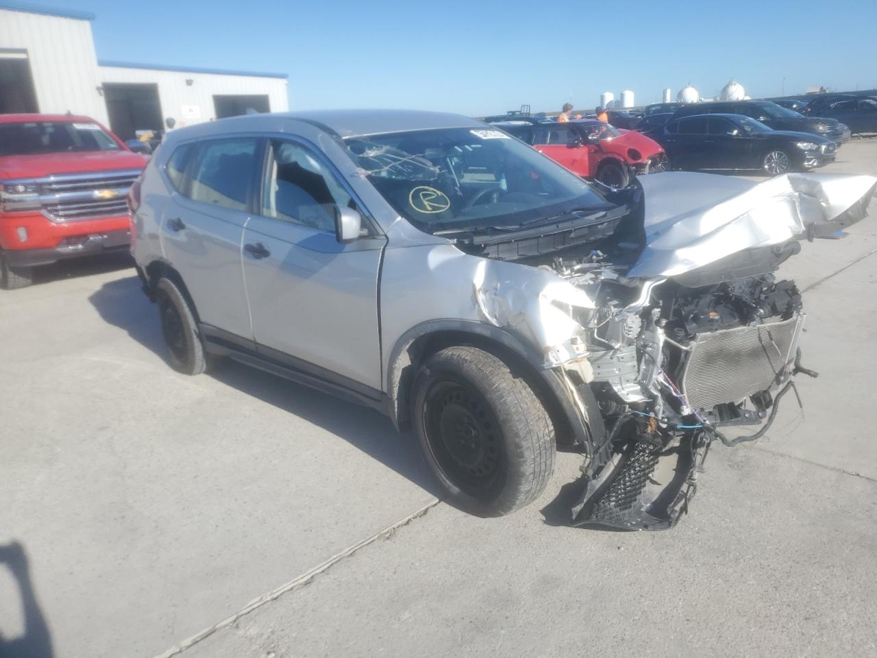 2018 Nissan Rogue S Gray vin: KNMAT2MV8JP576683