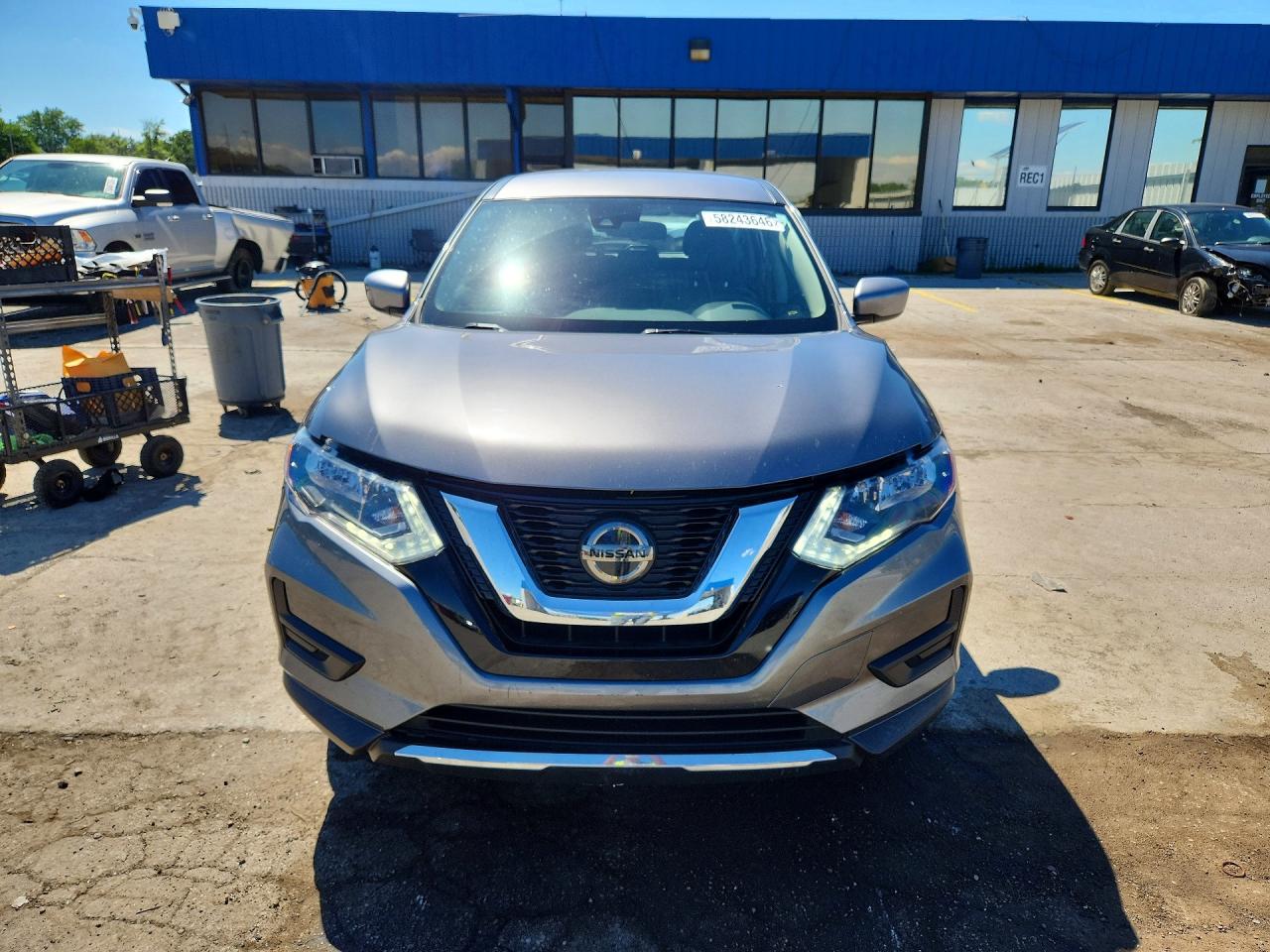 2020 Nissan Rogue S Серый vin: KNMAT2MV8LP504465