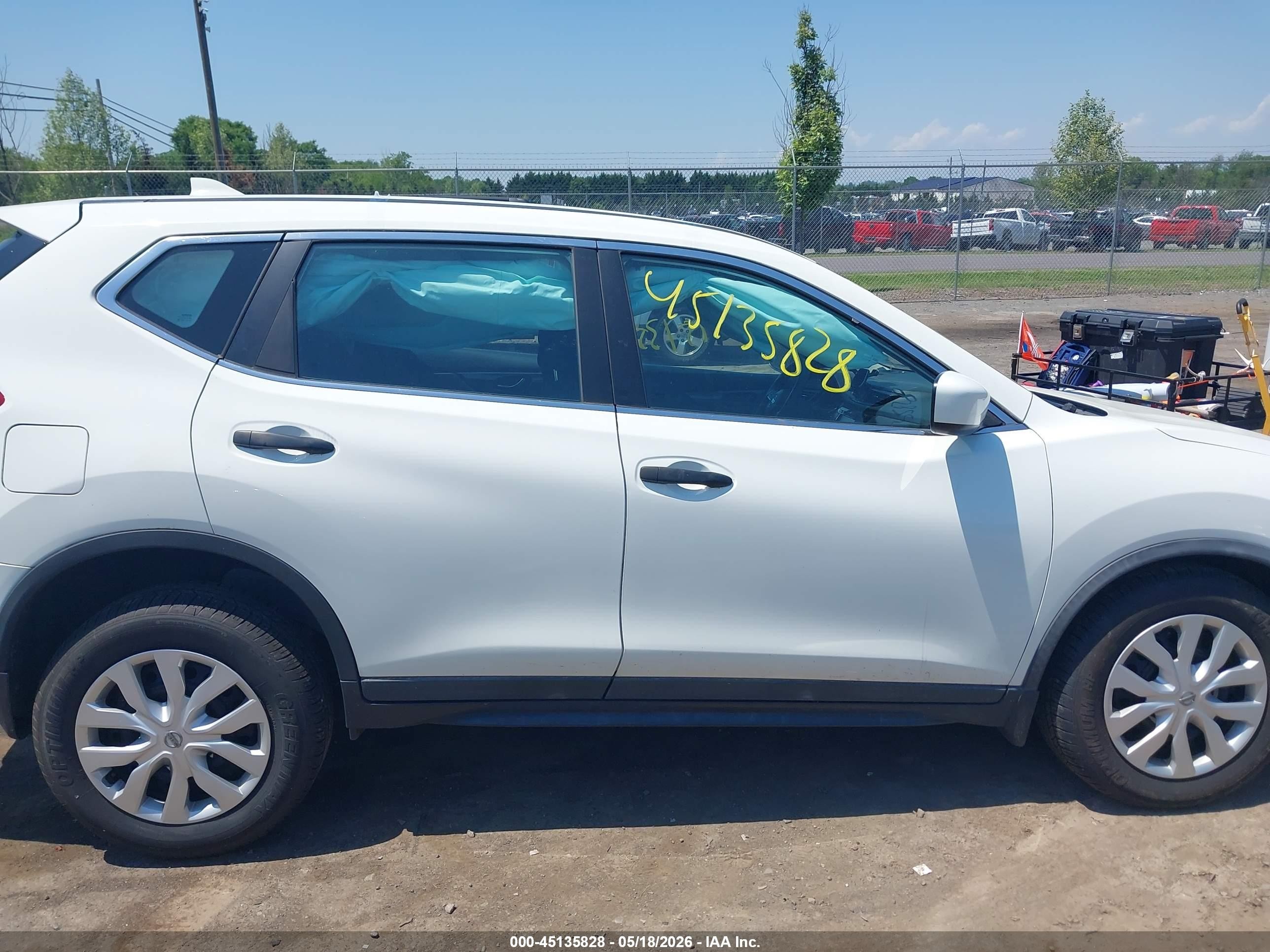 2020 Nissan Rogue S Intelligent Awd Белый vin: KNMAT2MV8LP512453