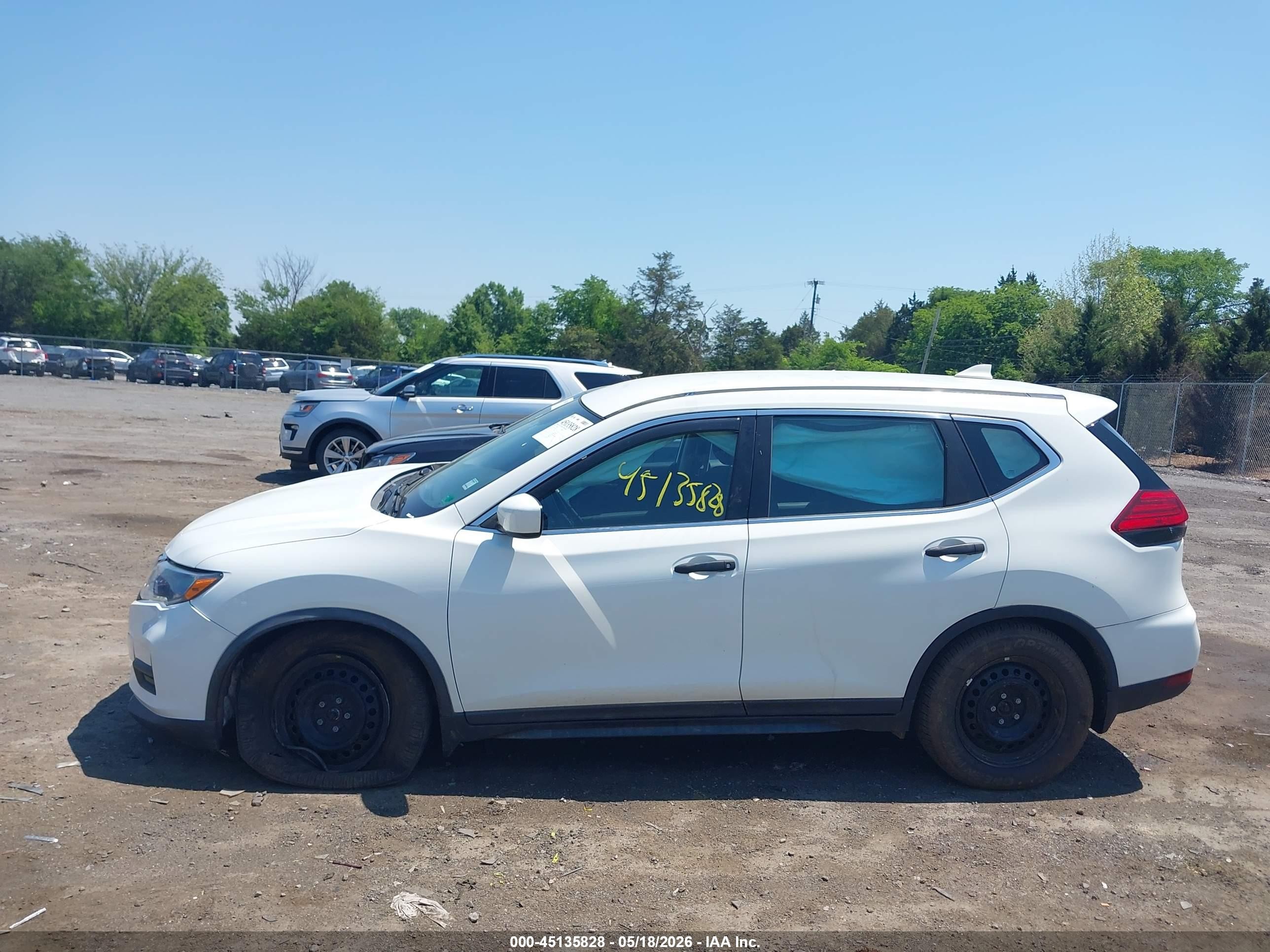 2020 Nissan Rogue S Intelligent Awd Белый vin: KNMAT2MV8LP512453