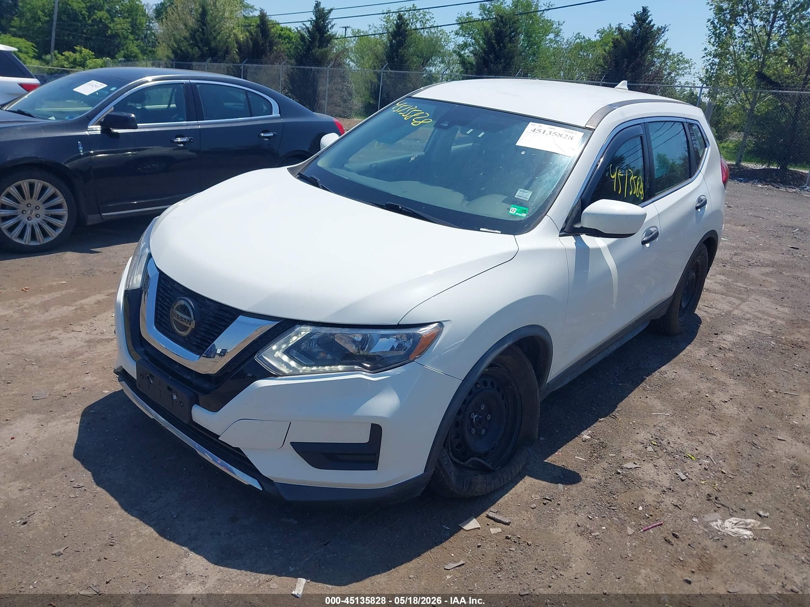 2020 Nissan Rogue S Intelligent Awd Белый vin: KNMAT2MV8LP512453