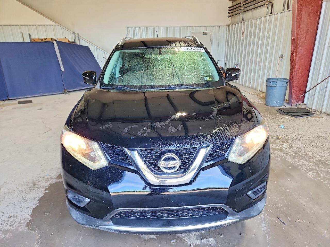 2015 Nissan Rogue Sv Черный vin: KNMAT2MV9FP508240