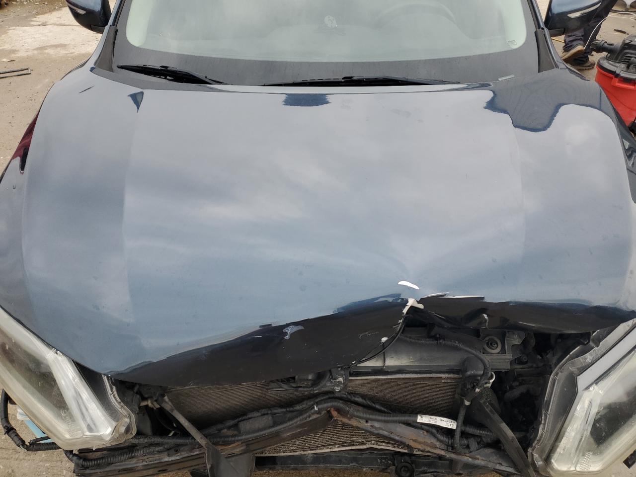 2015 Nissan Rogue S Blue vin: KNMAT2MV9FP512823