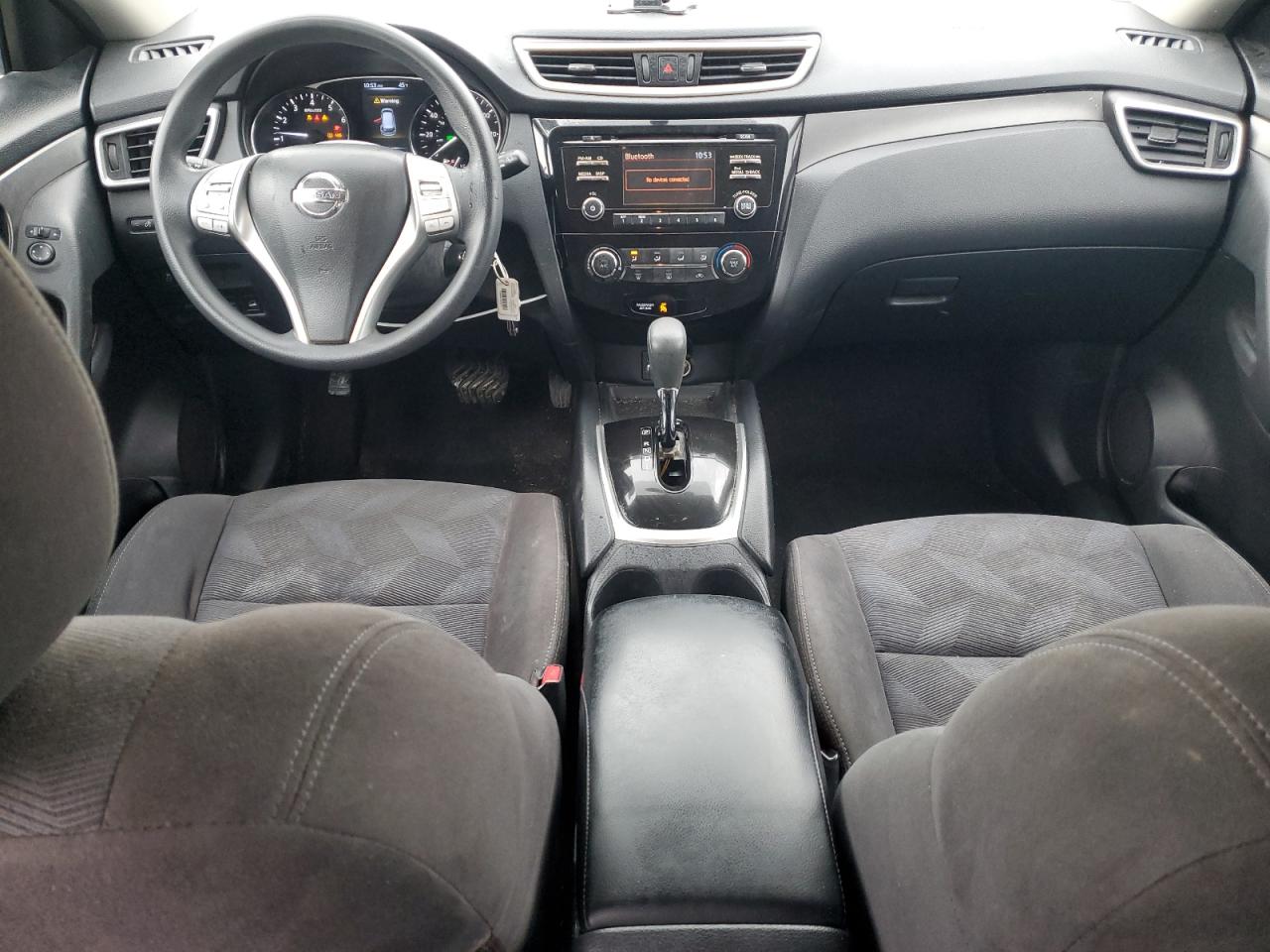 2015 Nissan Rogue S Blue vin: KNMAT2MV9FP512823