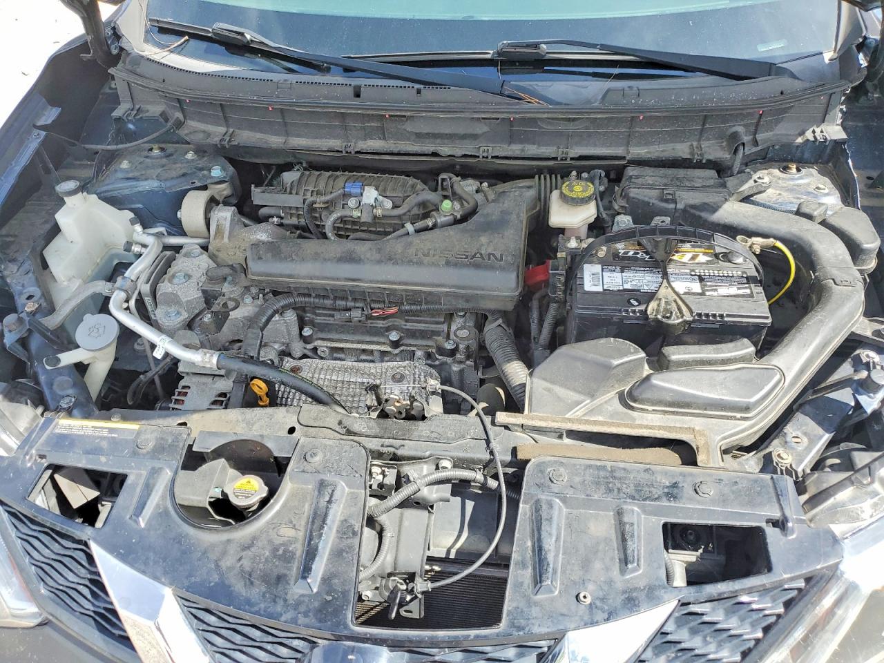 2015 Nissan Rogue Sv Blue vin: KNMAT2MV9FP533140