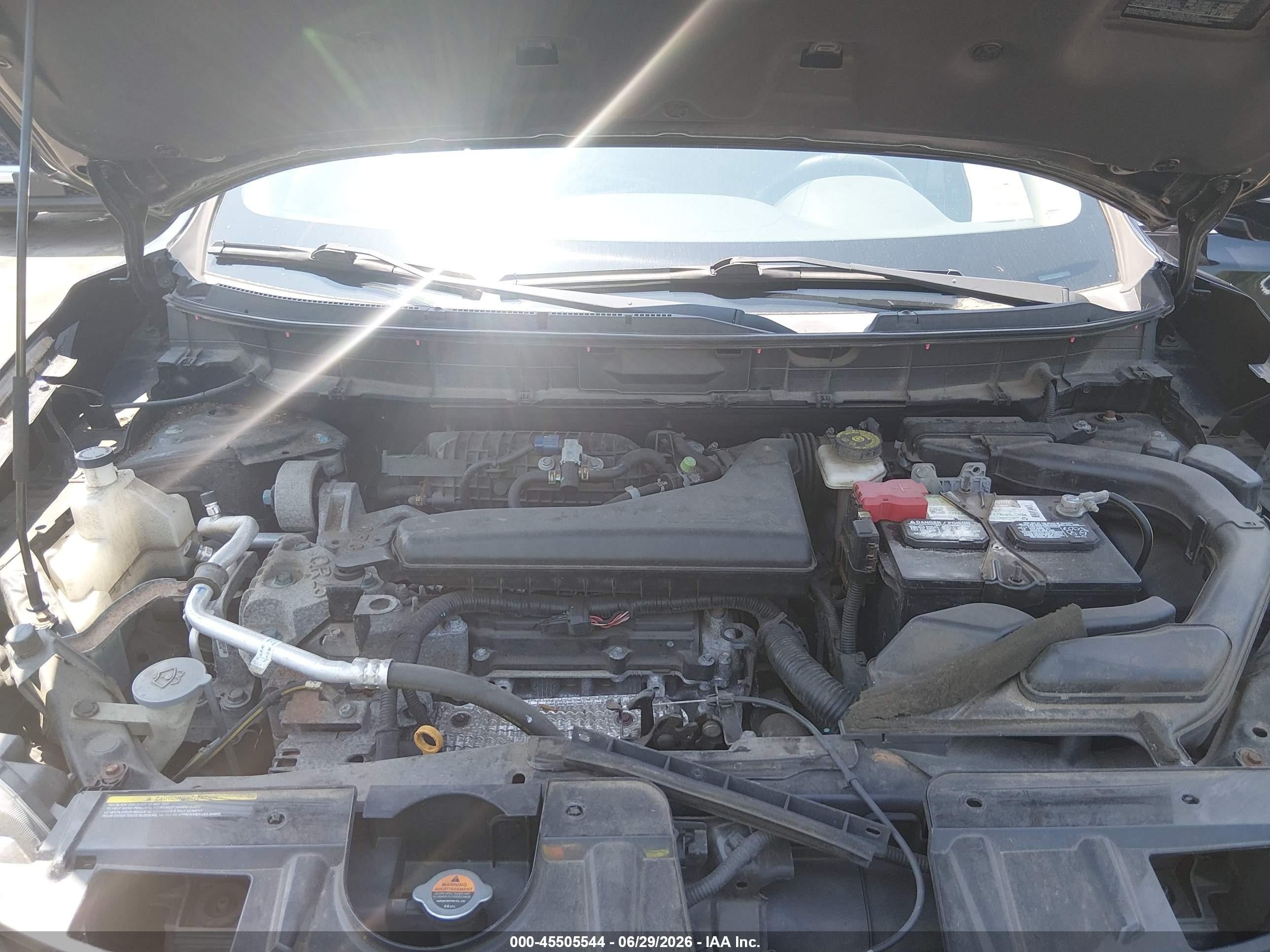 2015 Nissan Rogue S Black vin: KNMAT2MV9FP544297