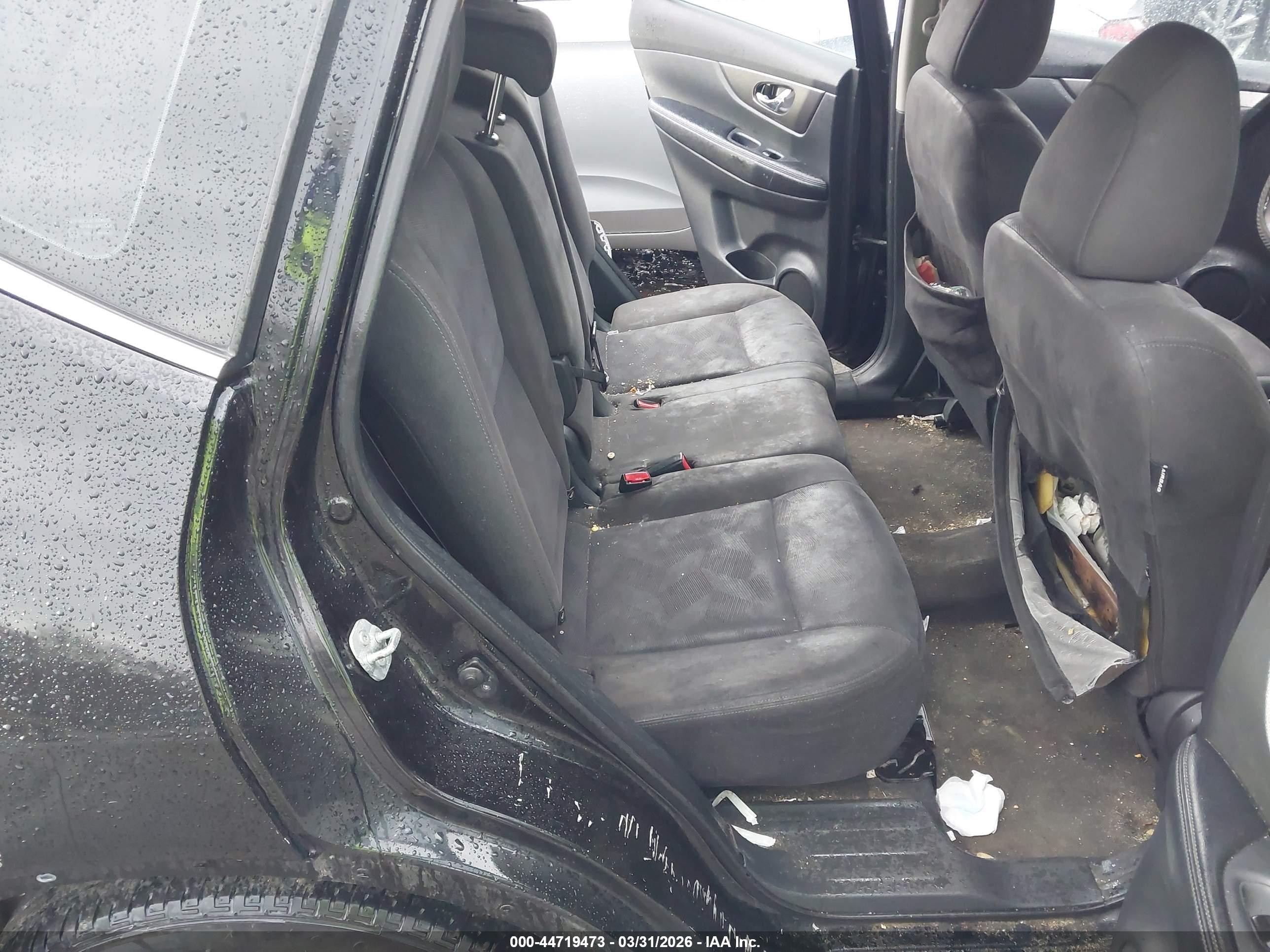 2015 Nissan Rogue S Black vin: KNMAT2MV9FP561567
