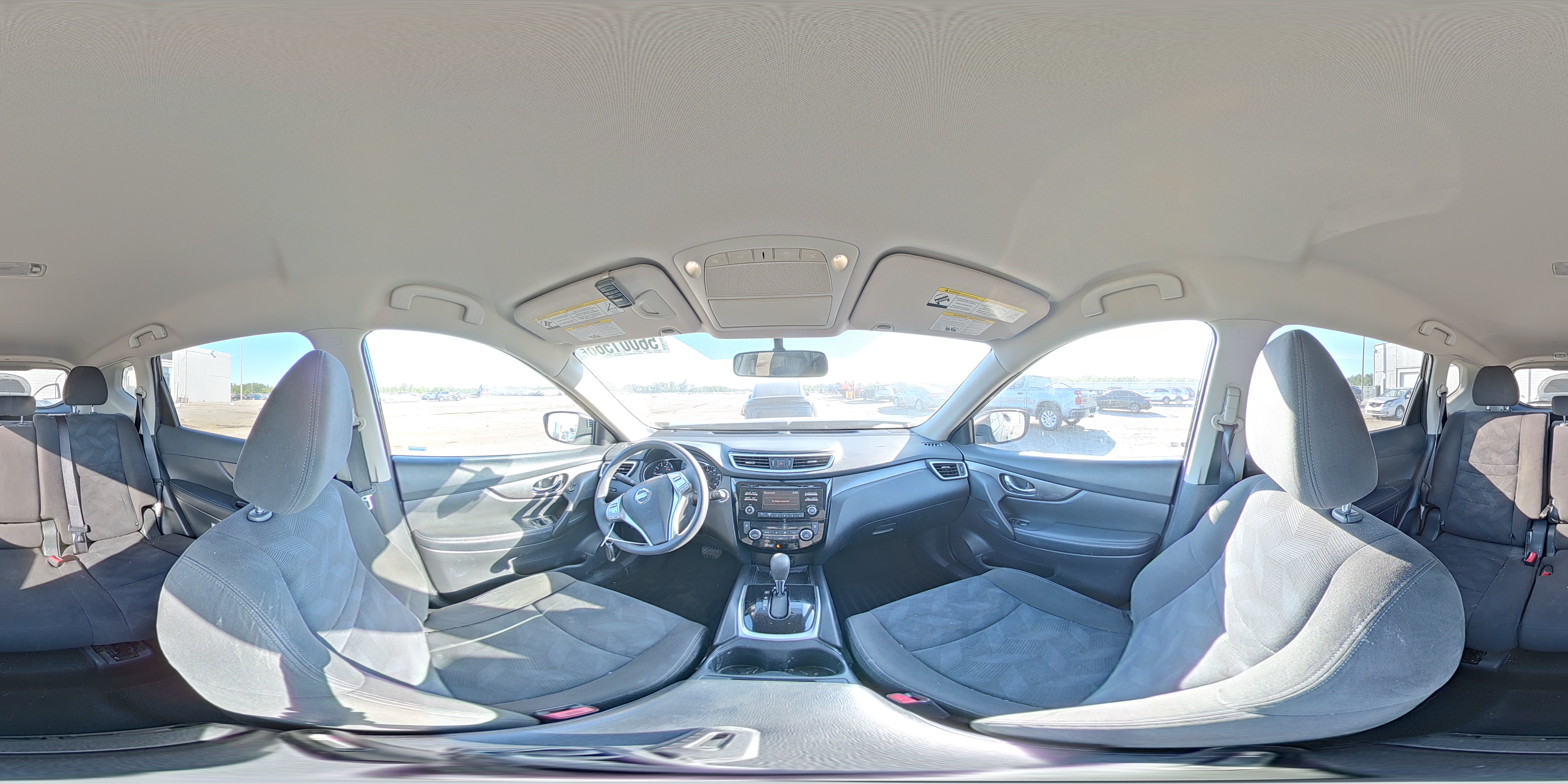 2015 Nissan Rogue Sv Black vin: KNMAT2MV9FP586145
