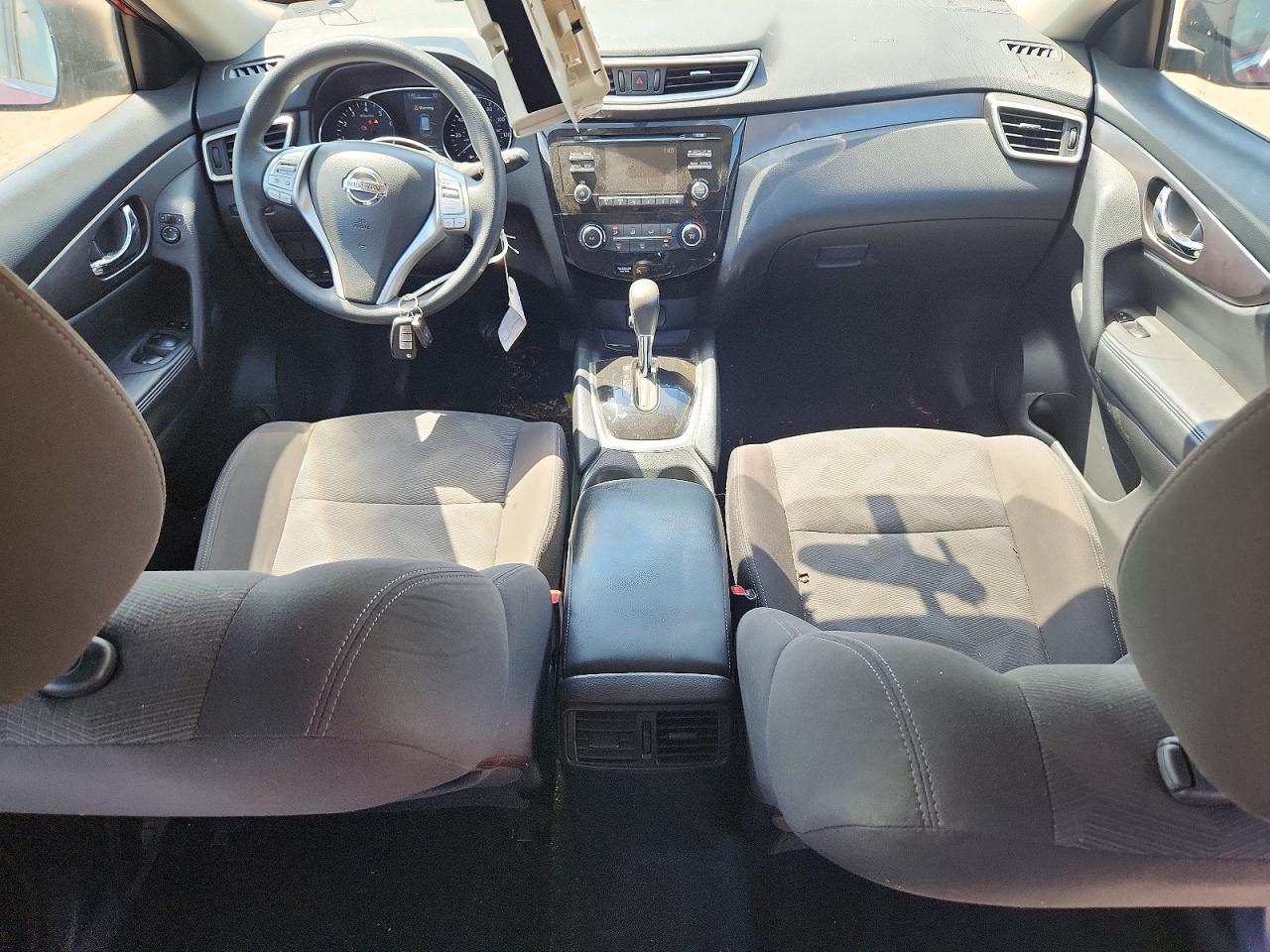 2016 Nissan Rogue S Красный vin: KNMAT2MV9GP638360