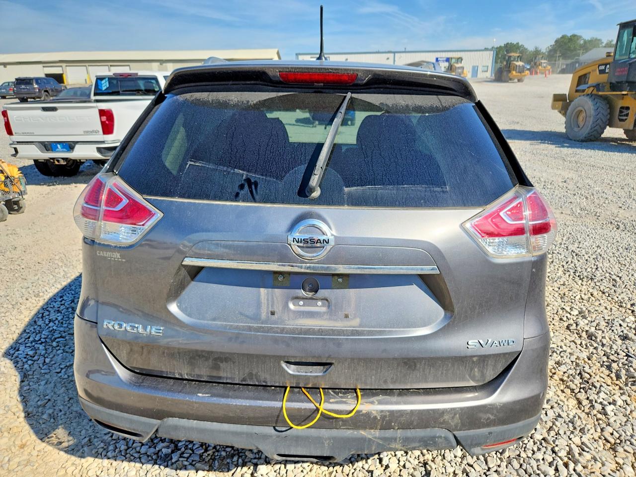 2016 Nissan Rogue Sv Серебряный vin: KNMAT2MV9GP669091