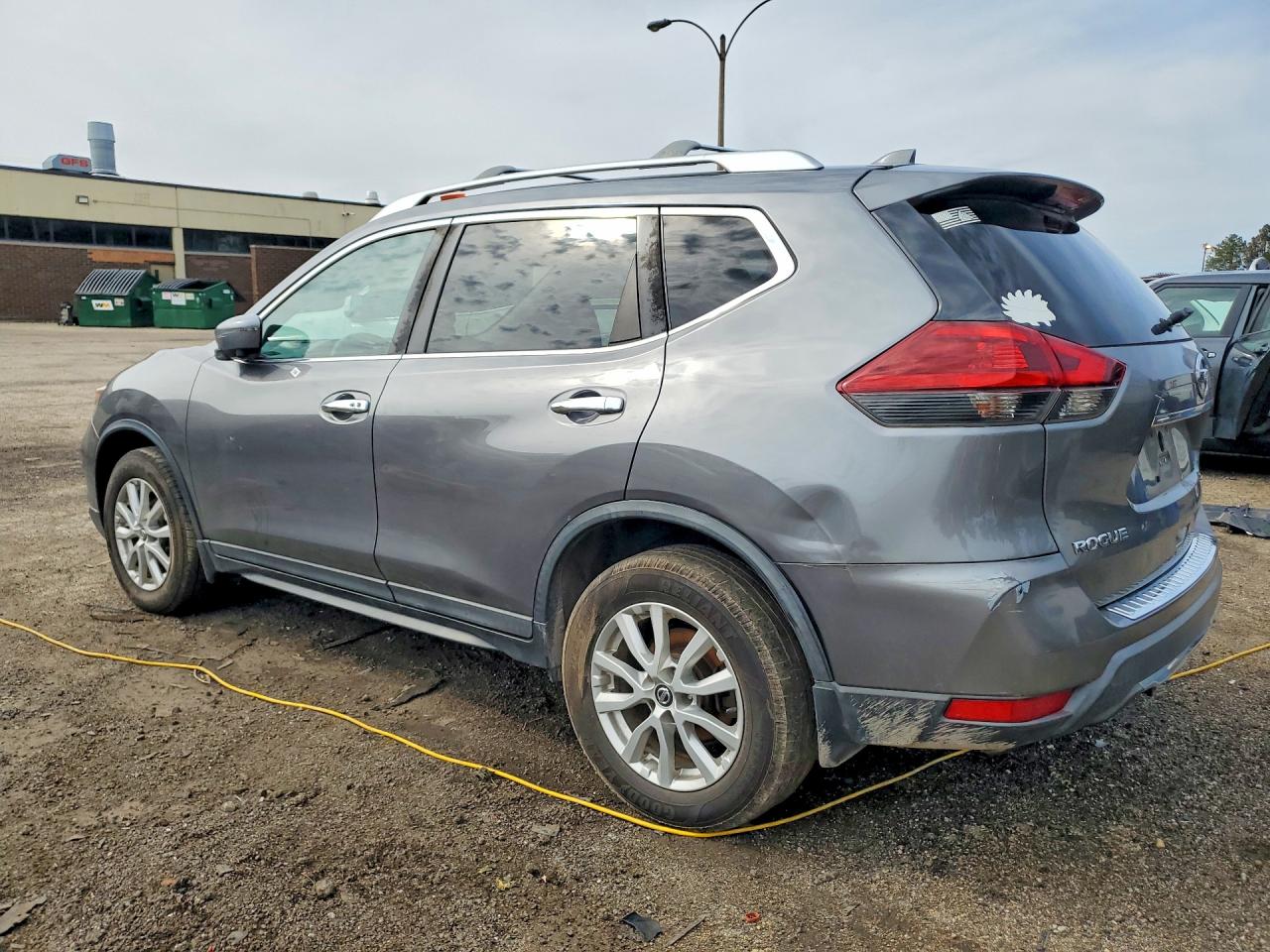 2018 Nissan Rogue Sv Серый vin: KNMAT2MV9JP556278