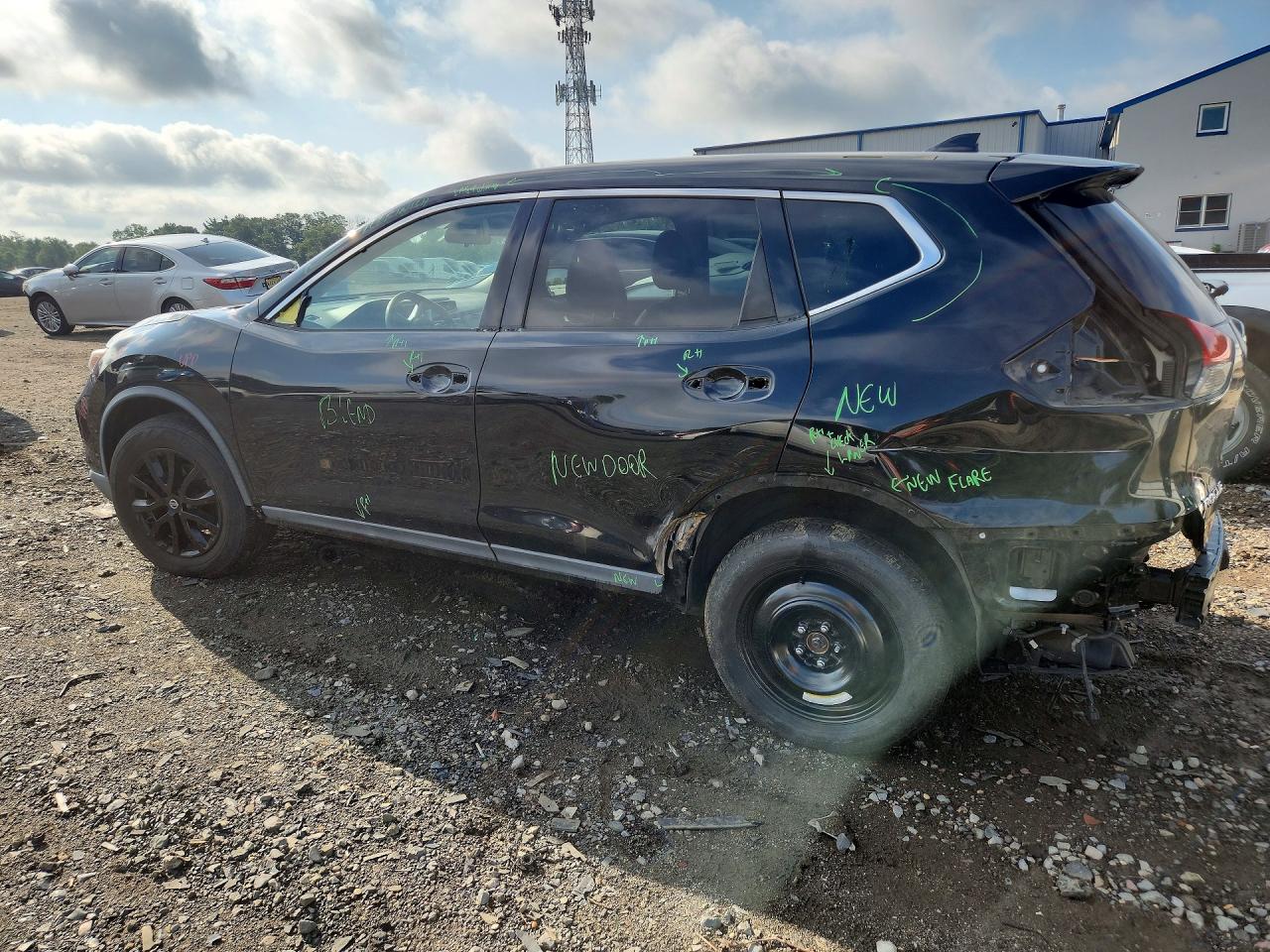 2020 Nissan Rogue Sv Black vin: KNMAT2MV9LP538592