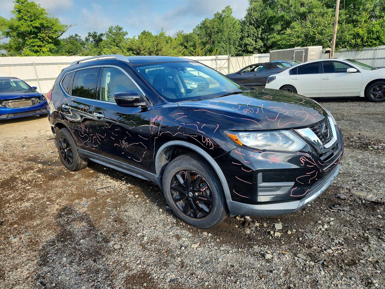 2020 Nissan Rogue Sv Black vin: KNMAT2MV9LP538592