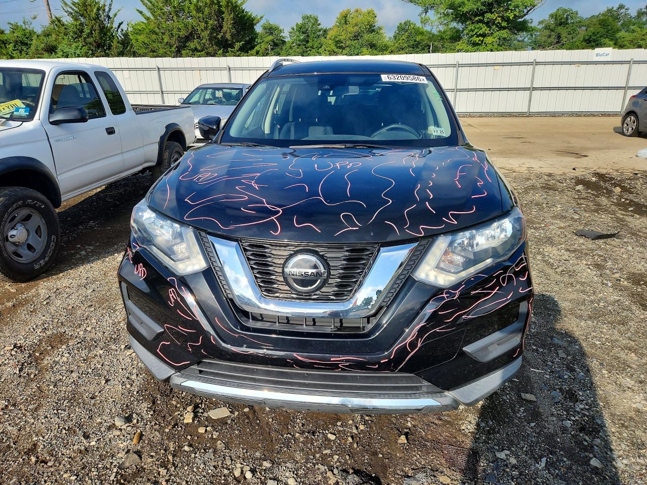 2020 Nissan Rogue Sv Black vin: KNMAT2MV9LP538592