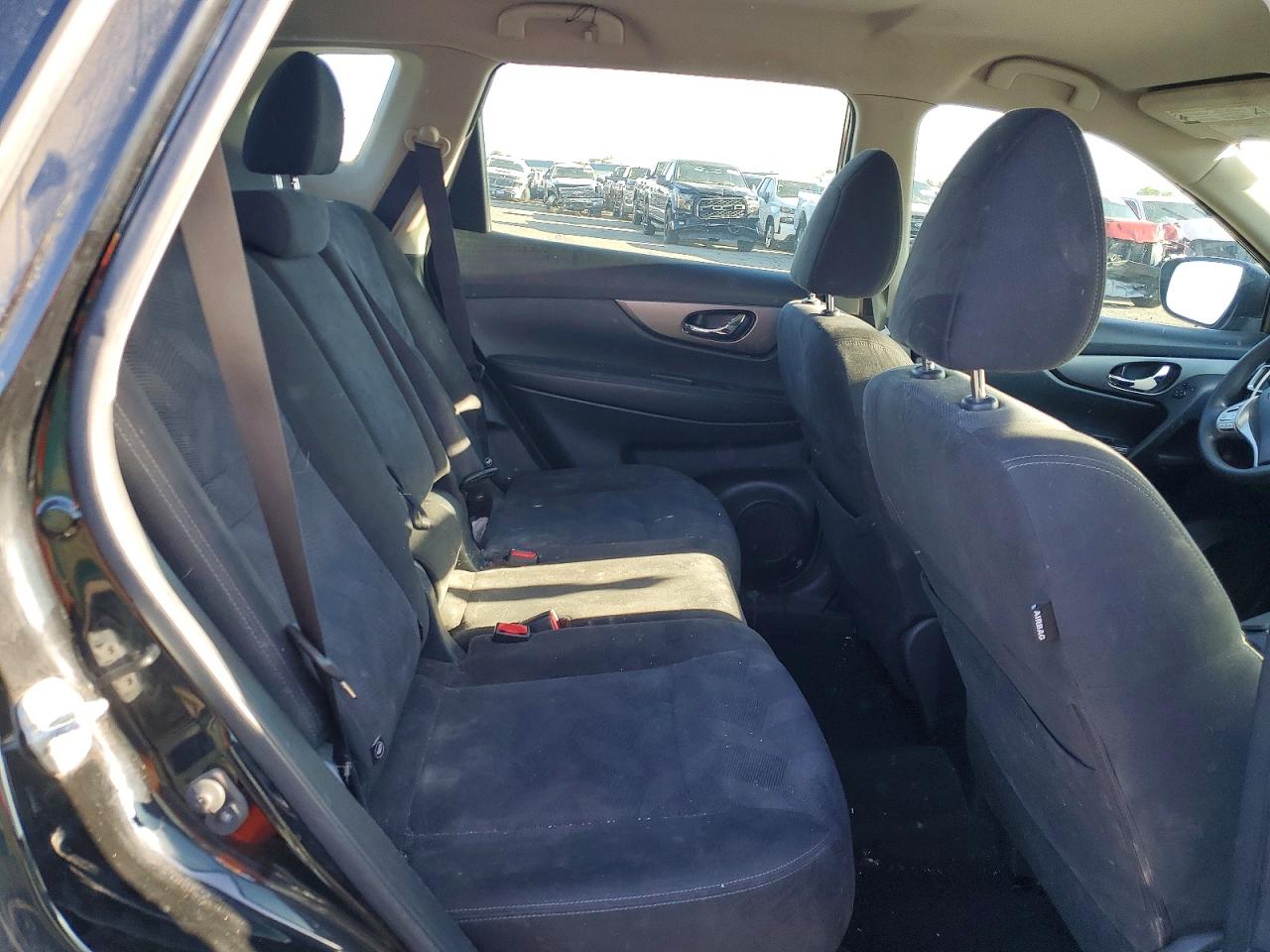 2015 Nissan Rogue S Blue vin: KNMAT2MVXFP568222
