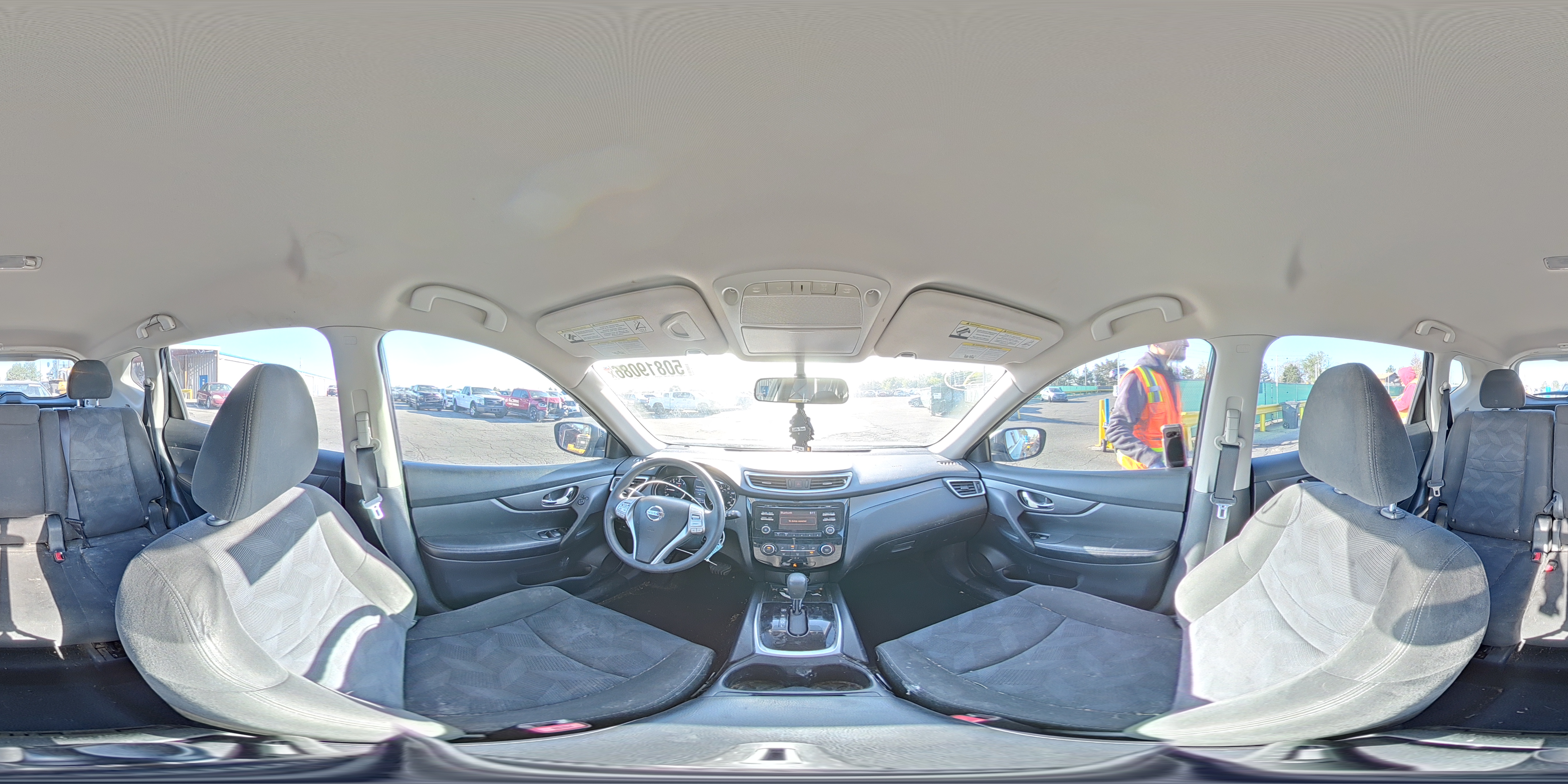 2015 Nissan Rogue S Blue vin: KNMAT2MVXFP568222